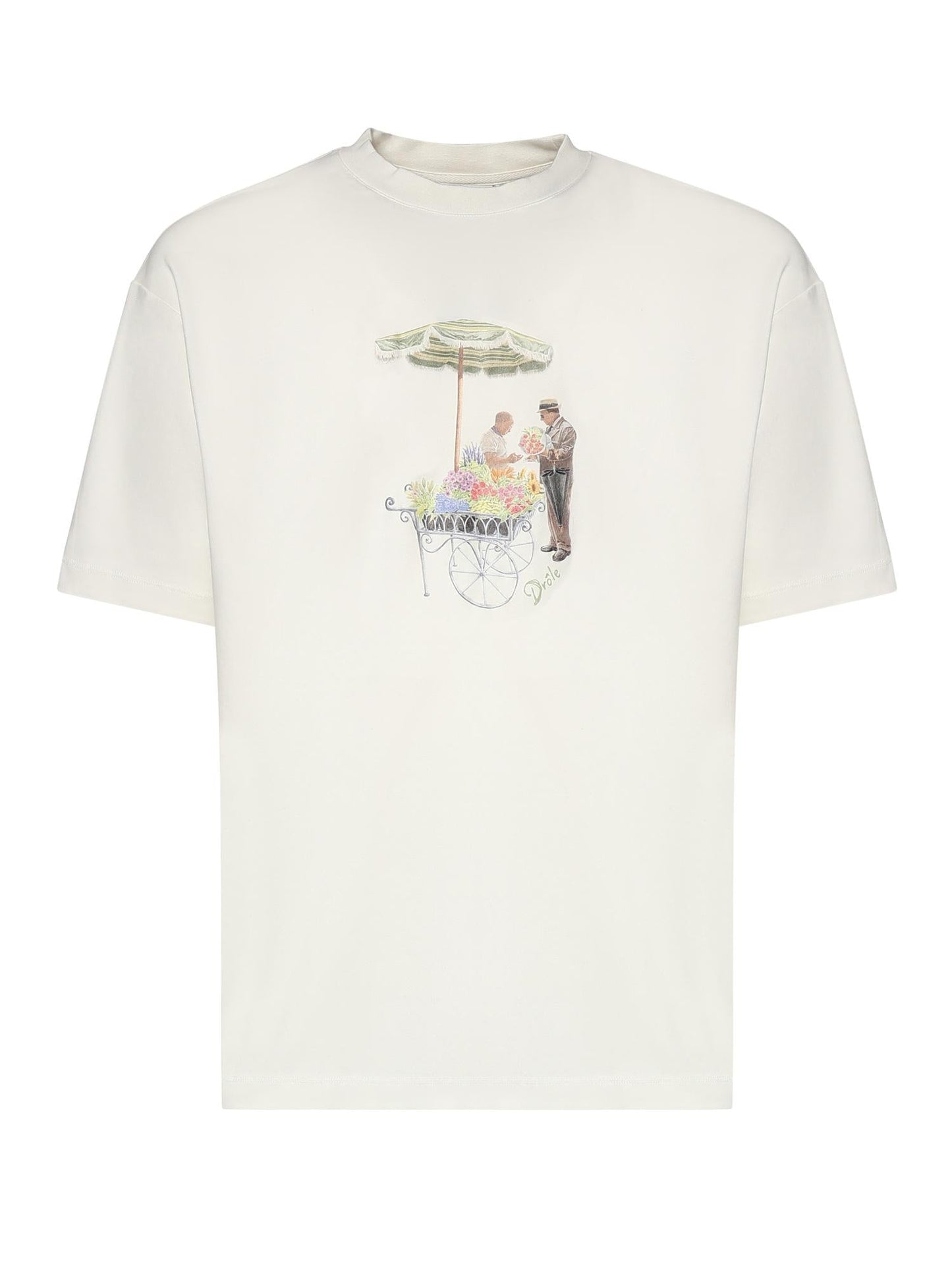 T-shirt Fleuriste in cotone