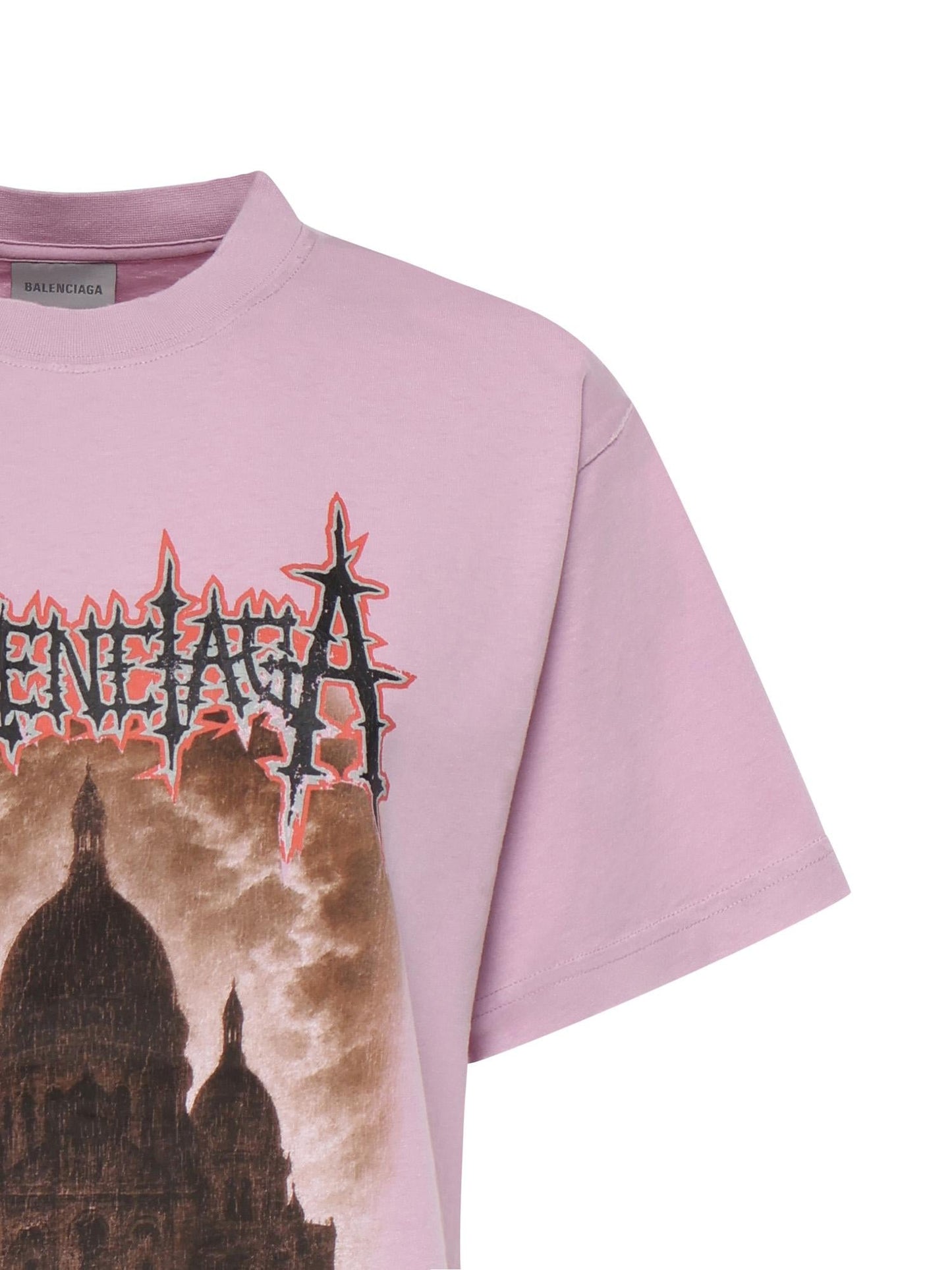T-shirt Balenciaga Sacré Cœur in jersey dry
