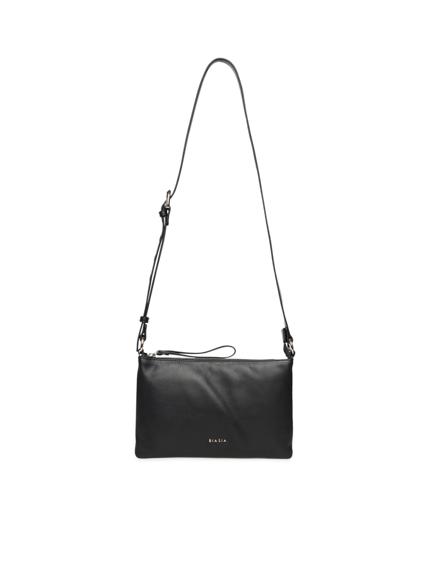 Pochette Flat in pelle