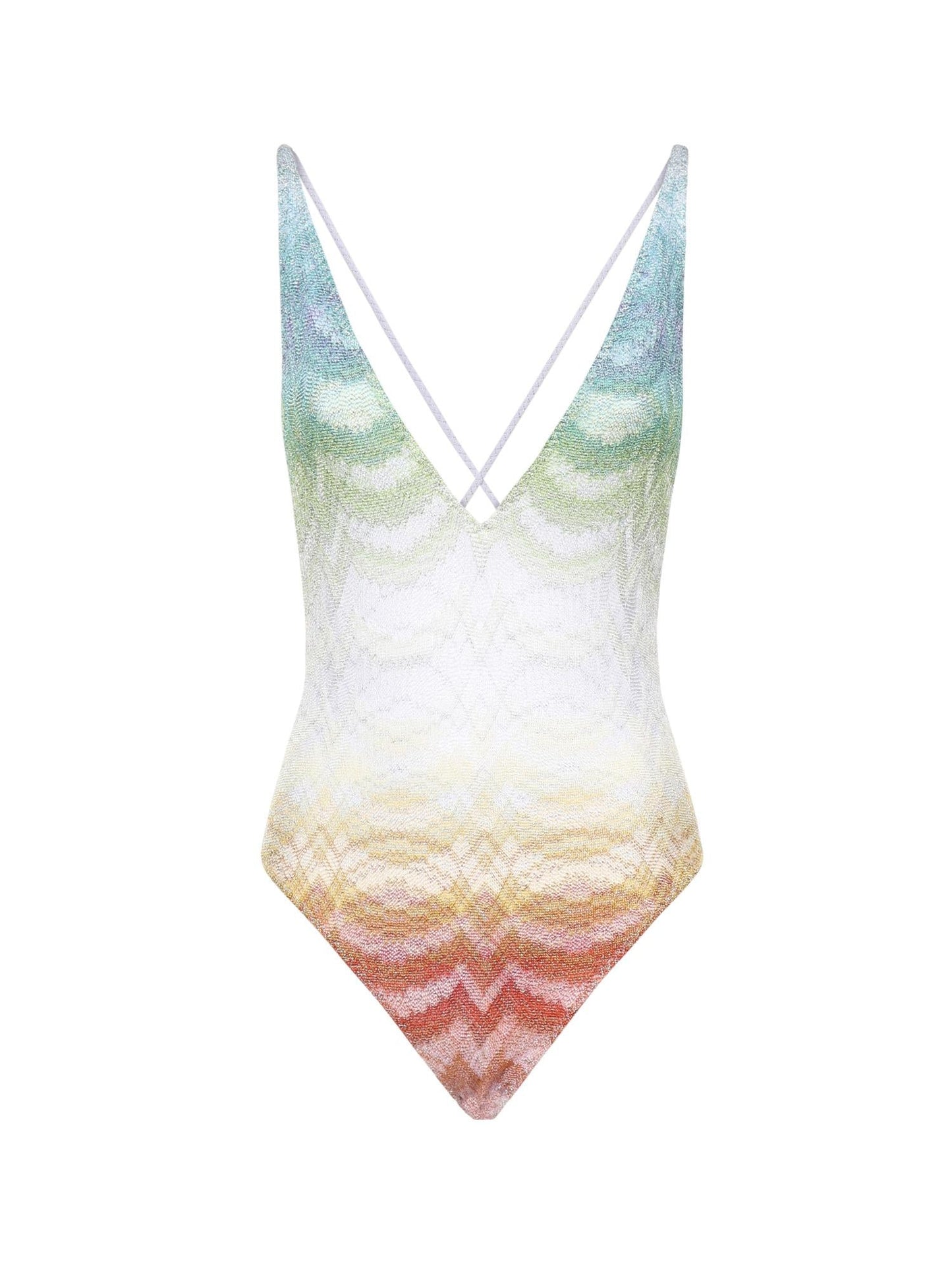 Costume intero in viscosa lamé