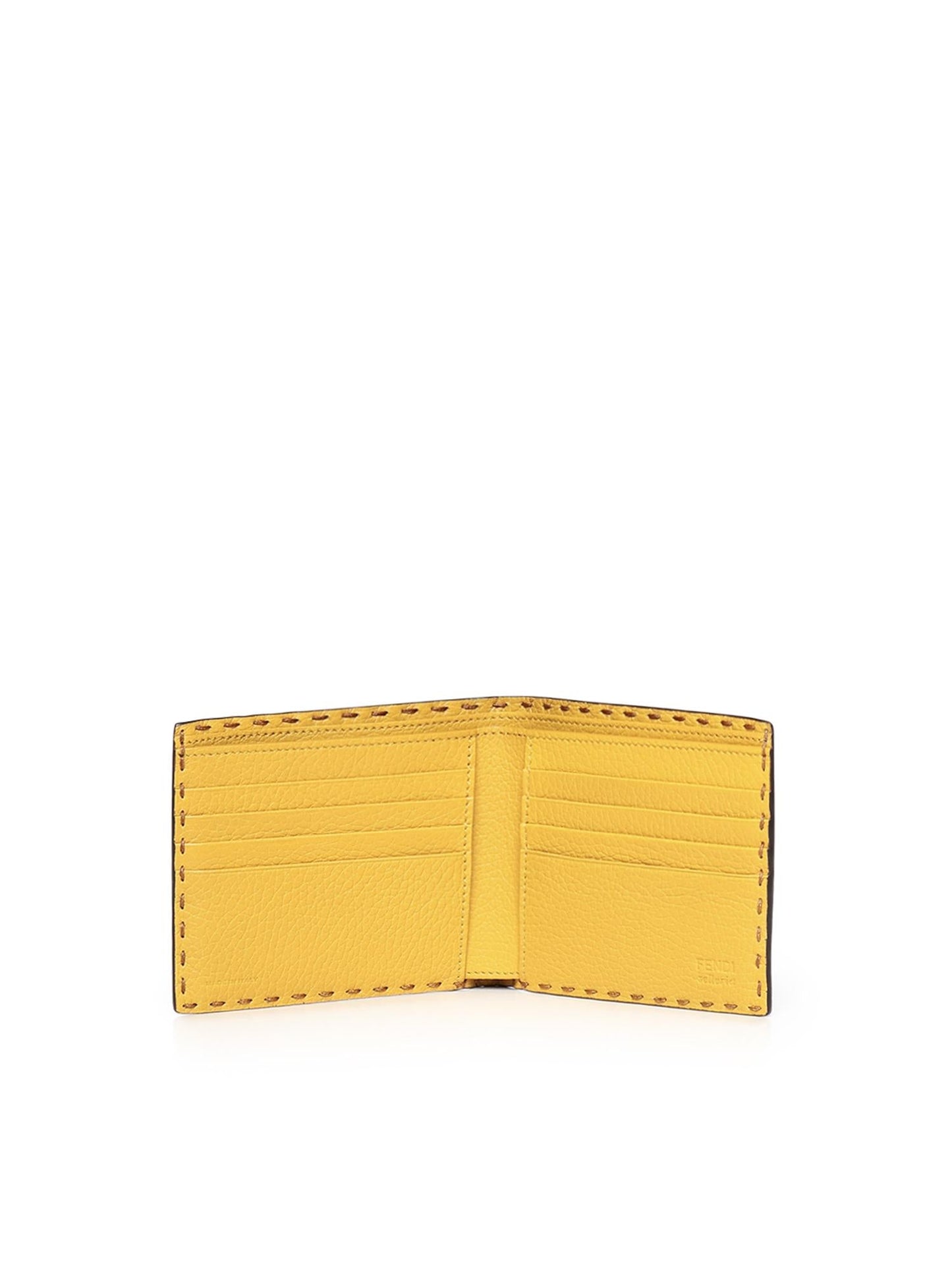Portafoglio Selleria bi-fold con logo