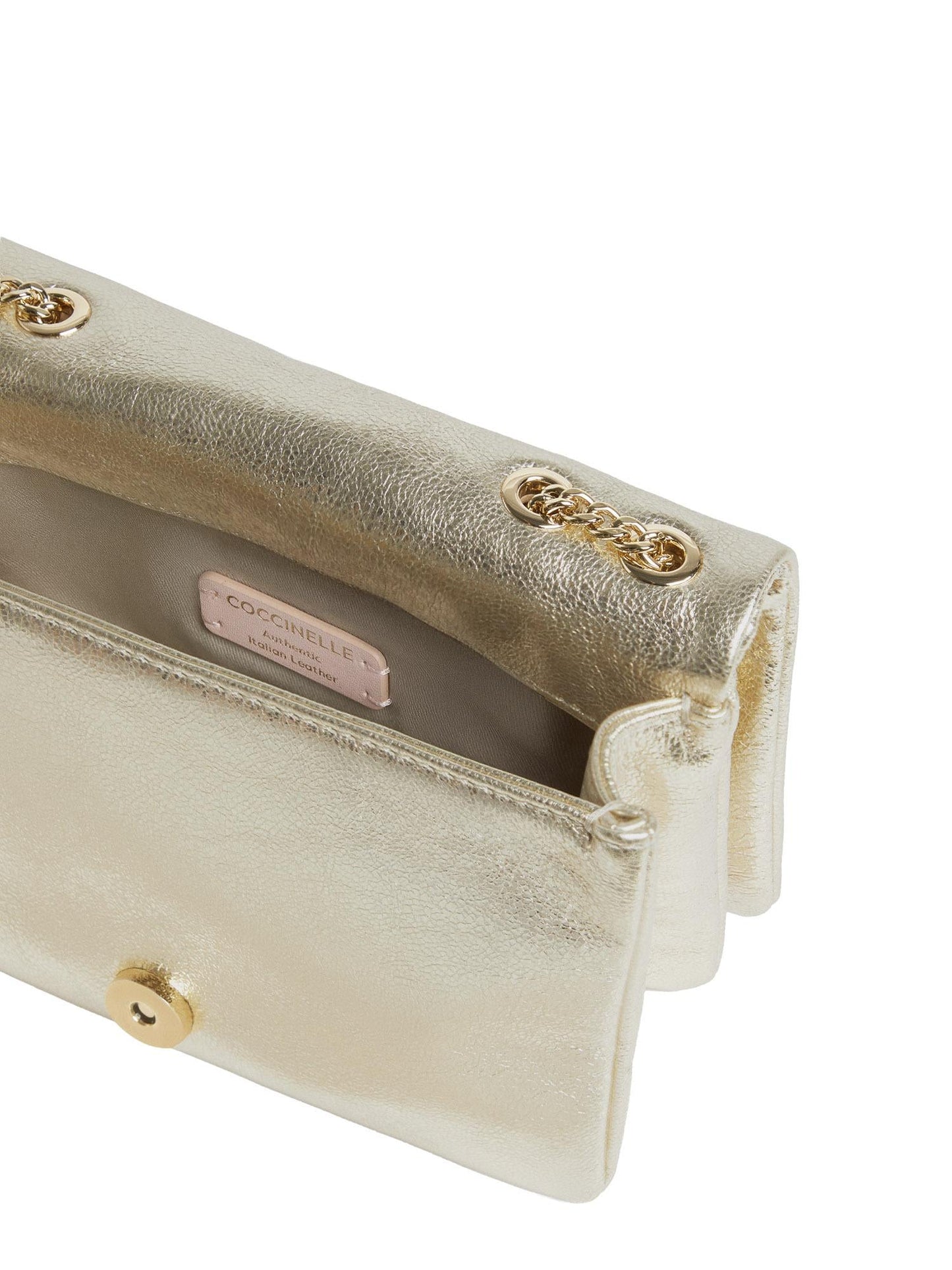 Minibag Coccinelle Dulse in pelle