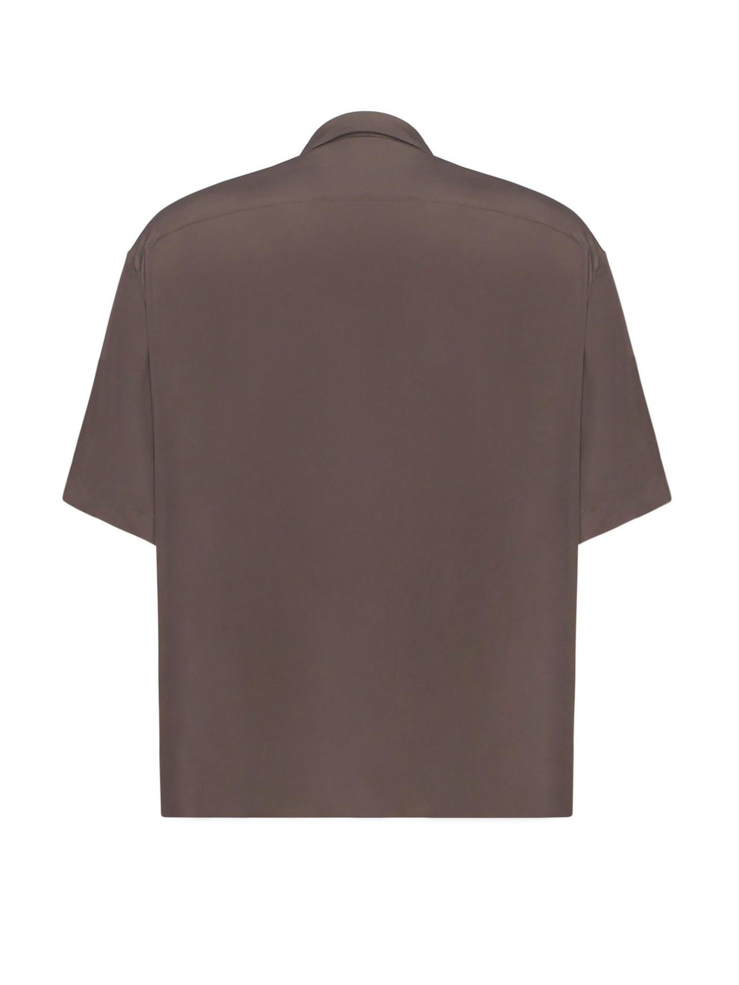 Camicia con colletto aperto
