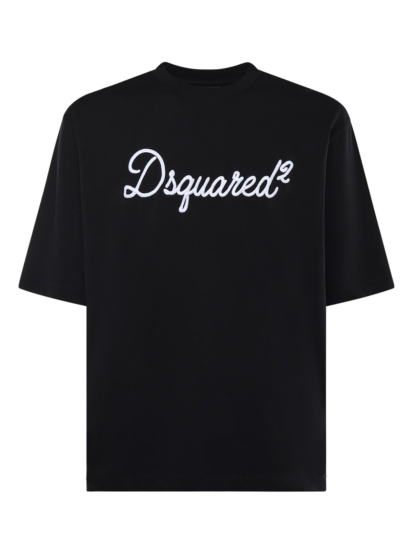 T-shirt in jersey con logo