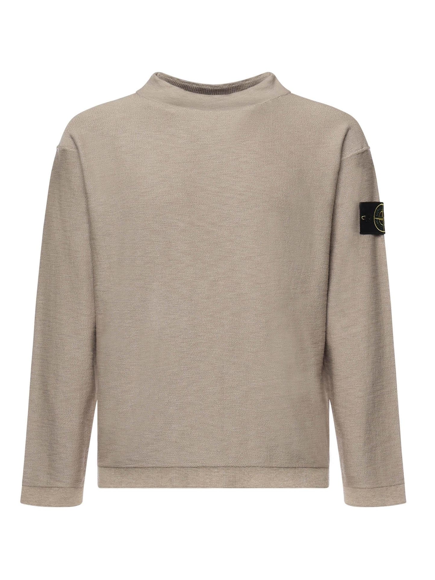 Maglione in cotone e nylon