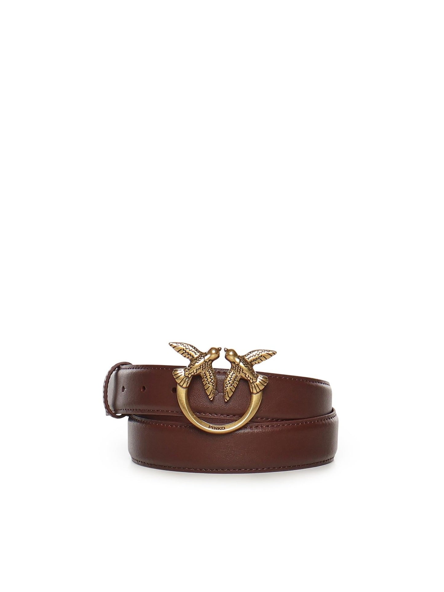 Cintura Love Birds in pelle