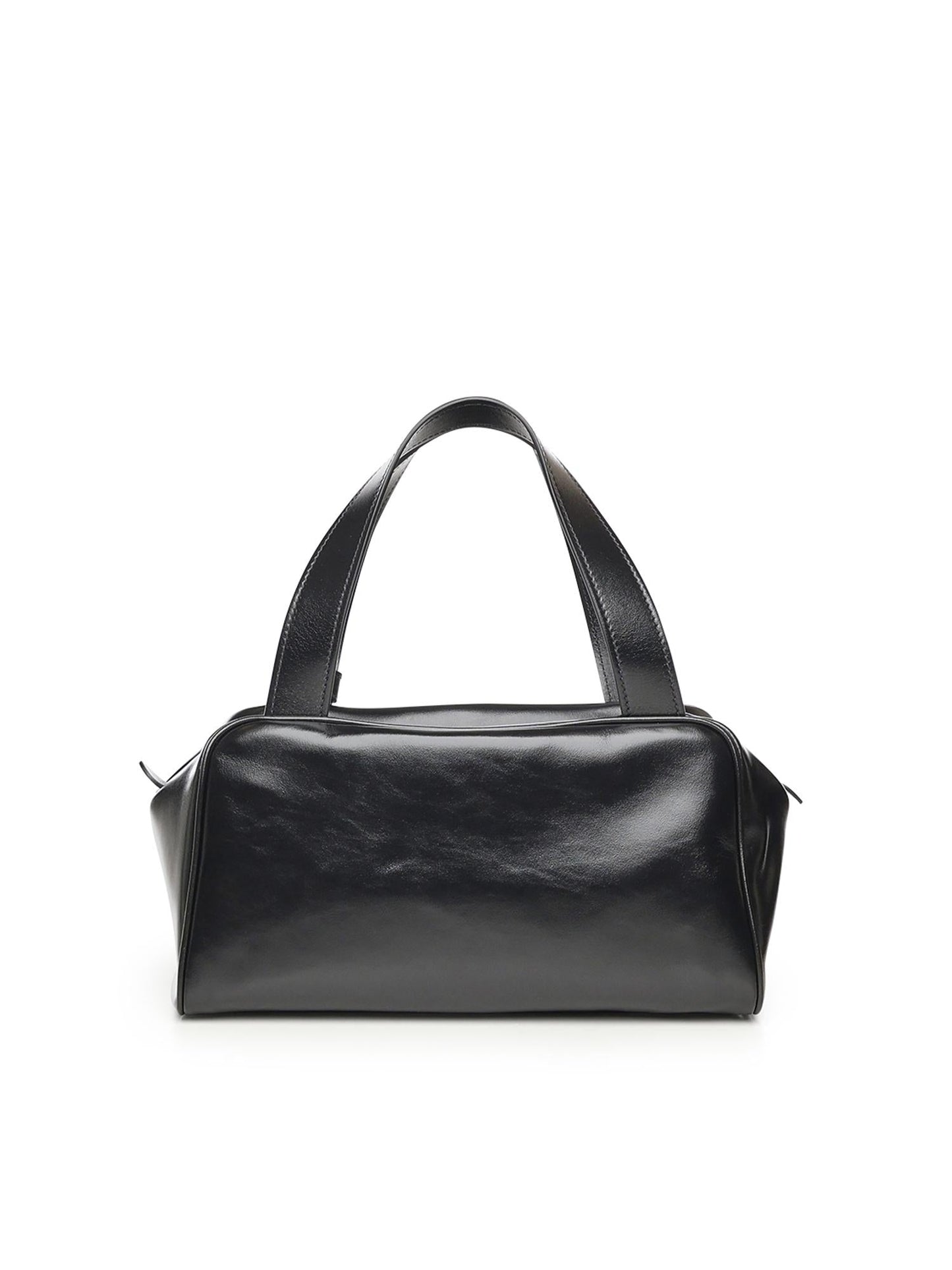 Borsa bauletto in pelle