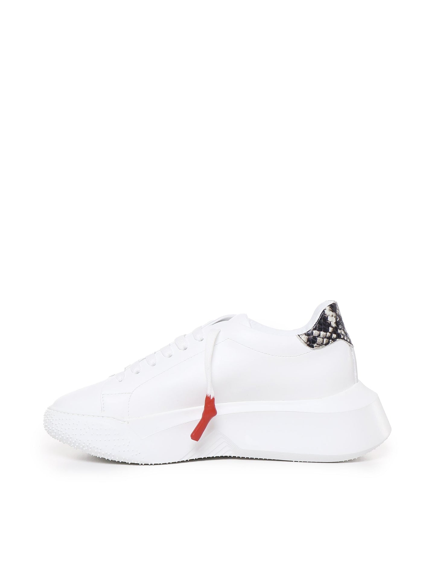 Sneakers Nemesis in nappa con lacci cerati