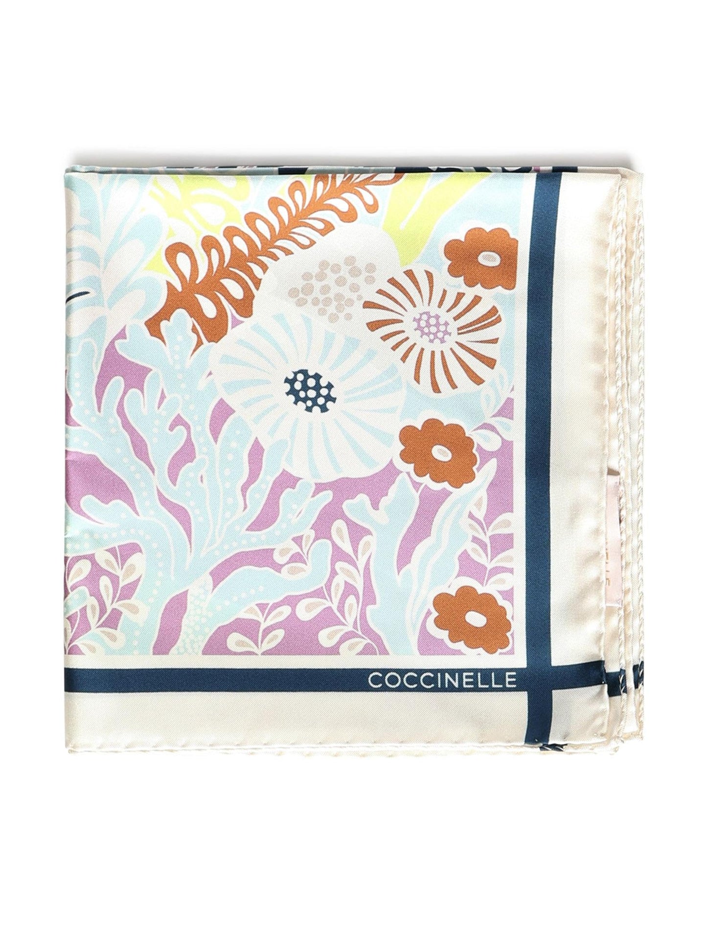 Foulard in seta con stampa