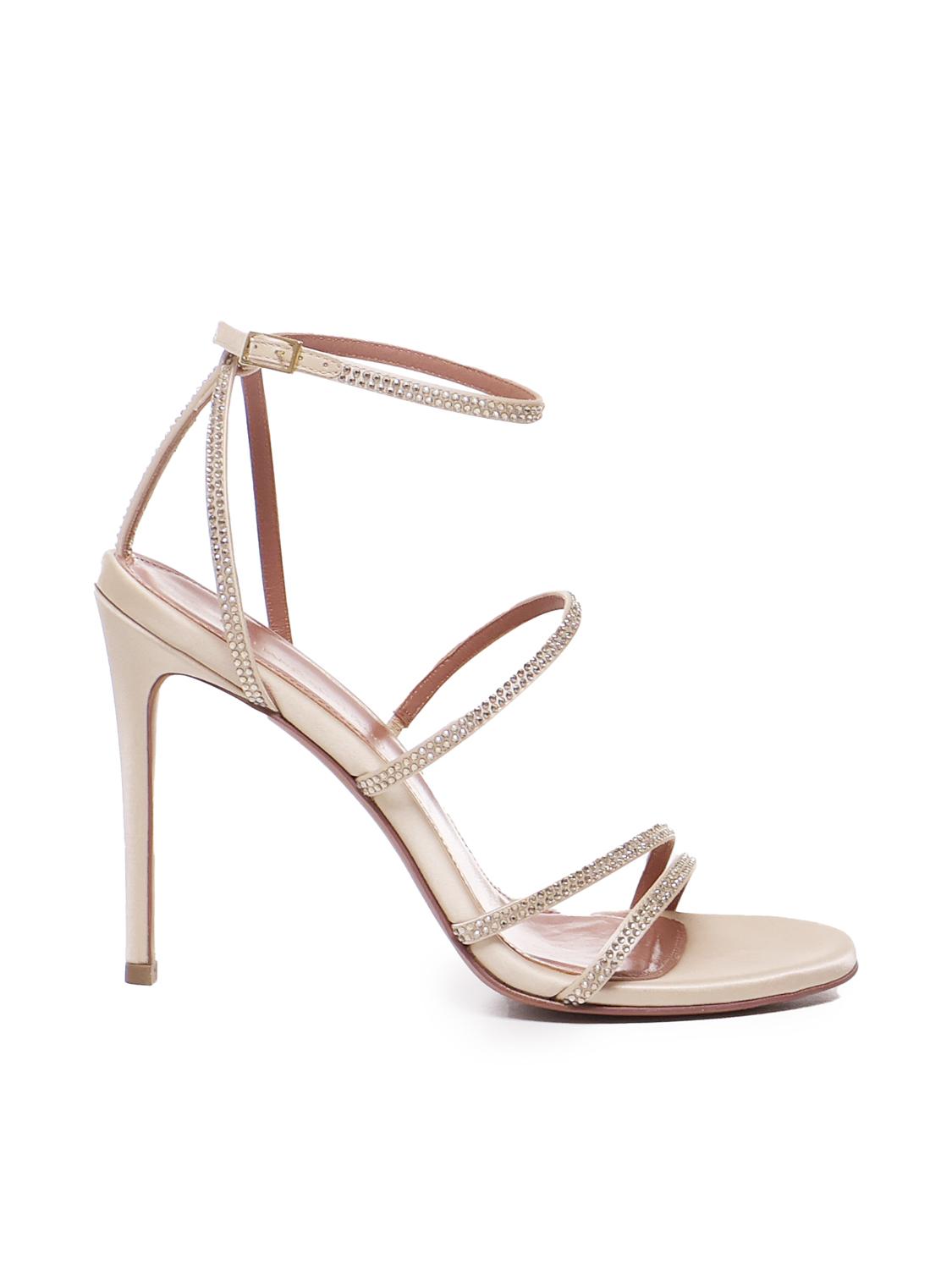 Sandali Mary in satin