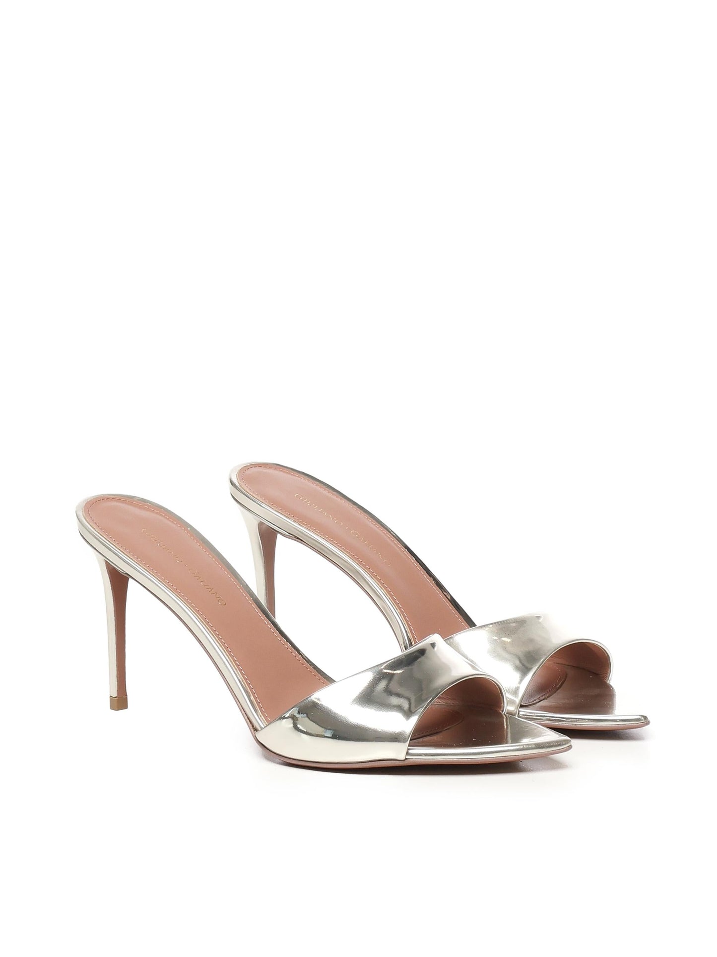 Mule Alixia in pelle specchiata