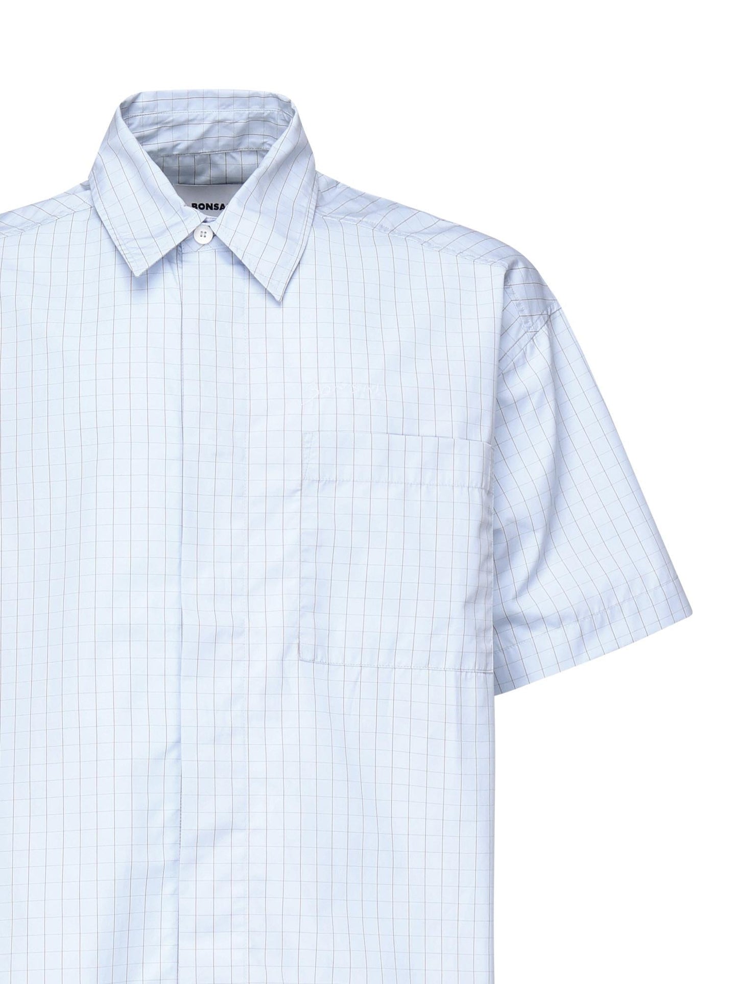 Camicia check in cotone