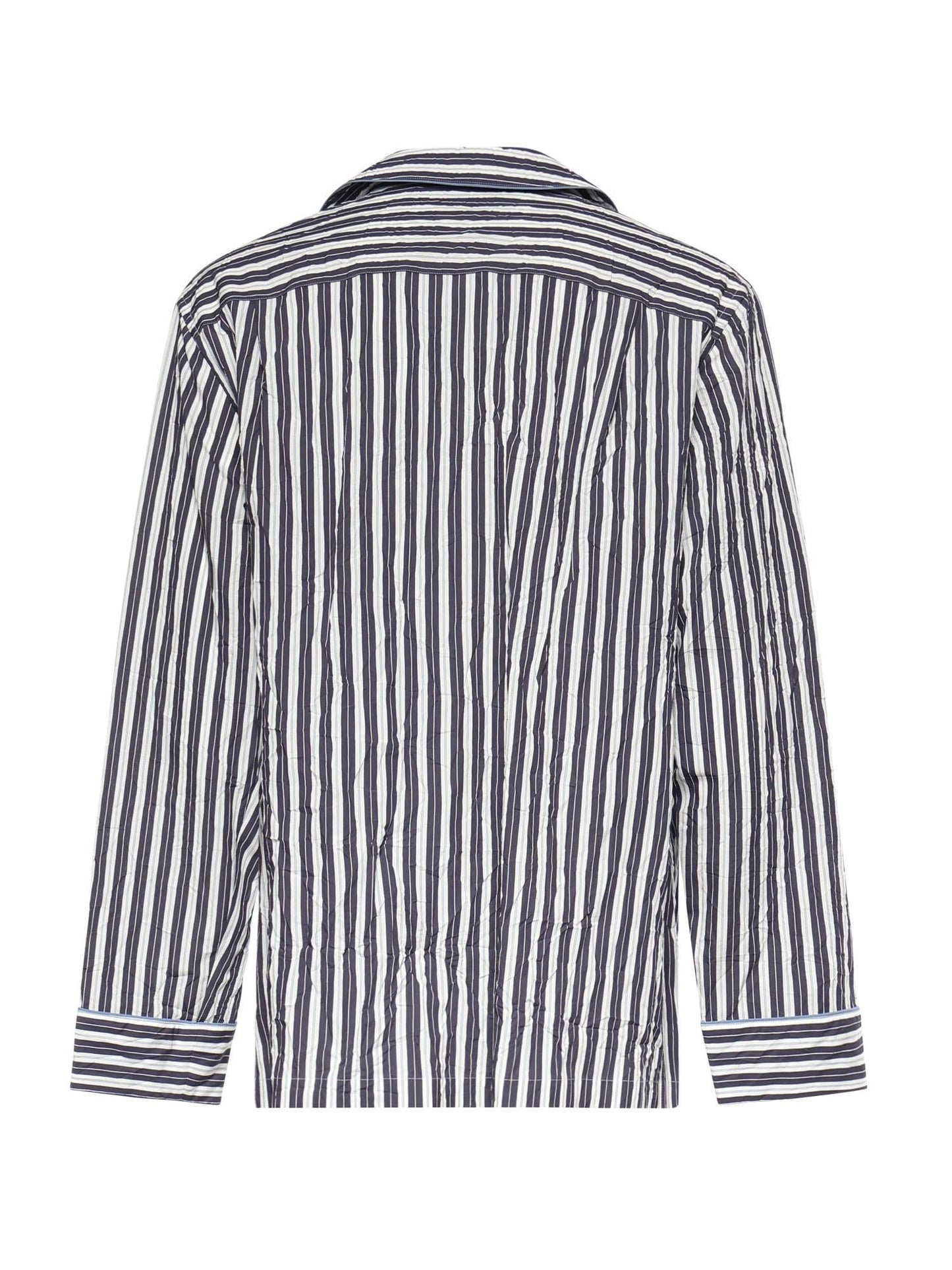 Camicia Vanity a righe con logo