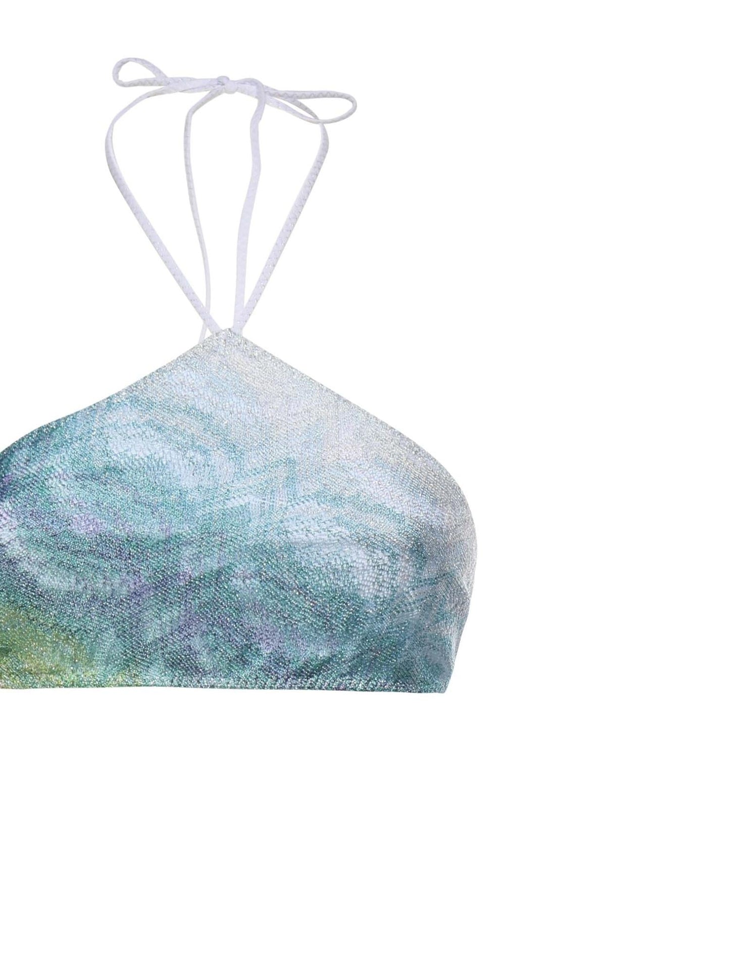 Bikini in viscosa lamé