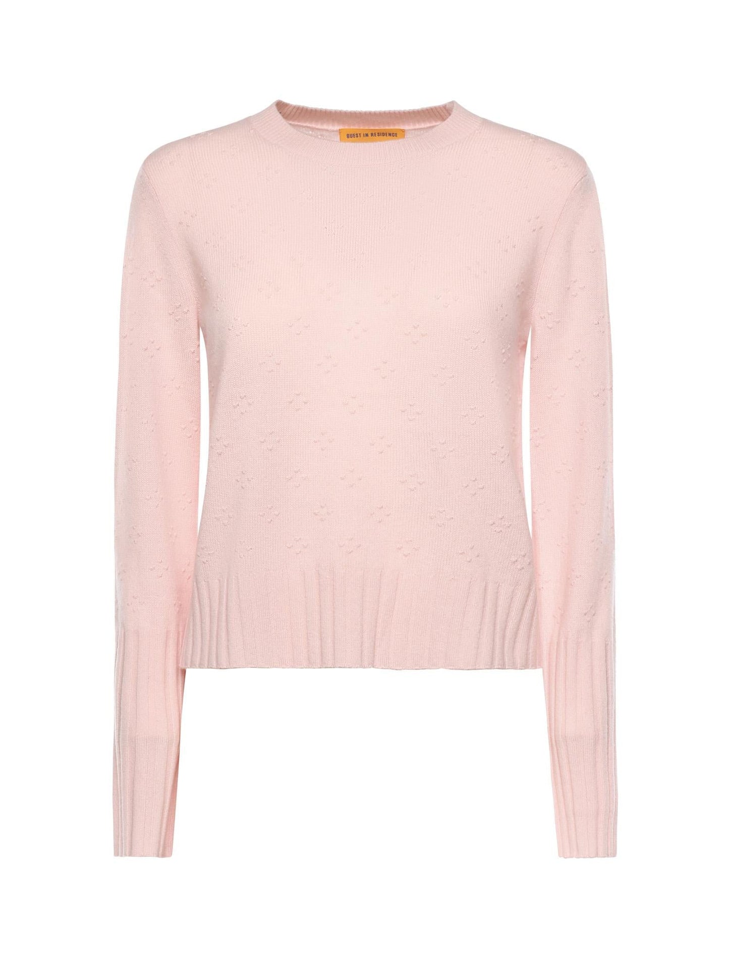 Maglione Compass Shrunken Crew in cashmere