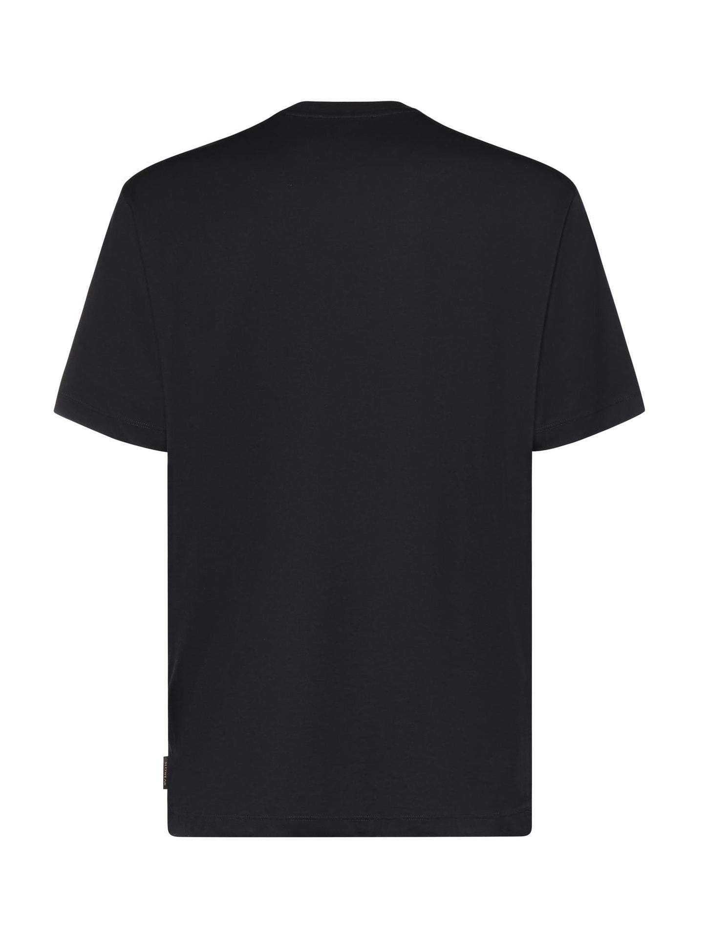 T-shirt in cotone e seta