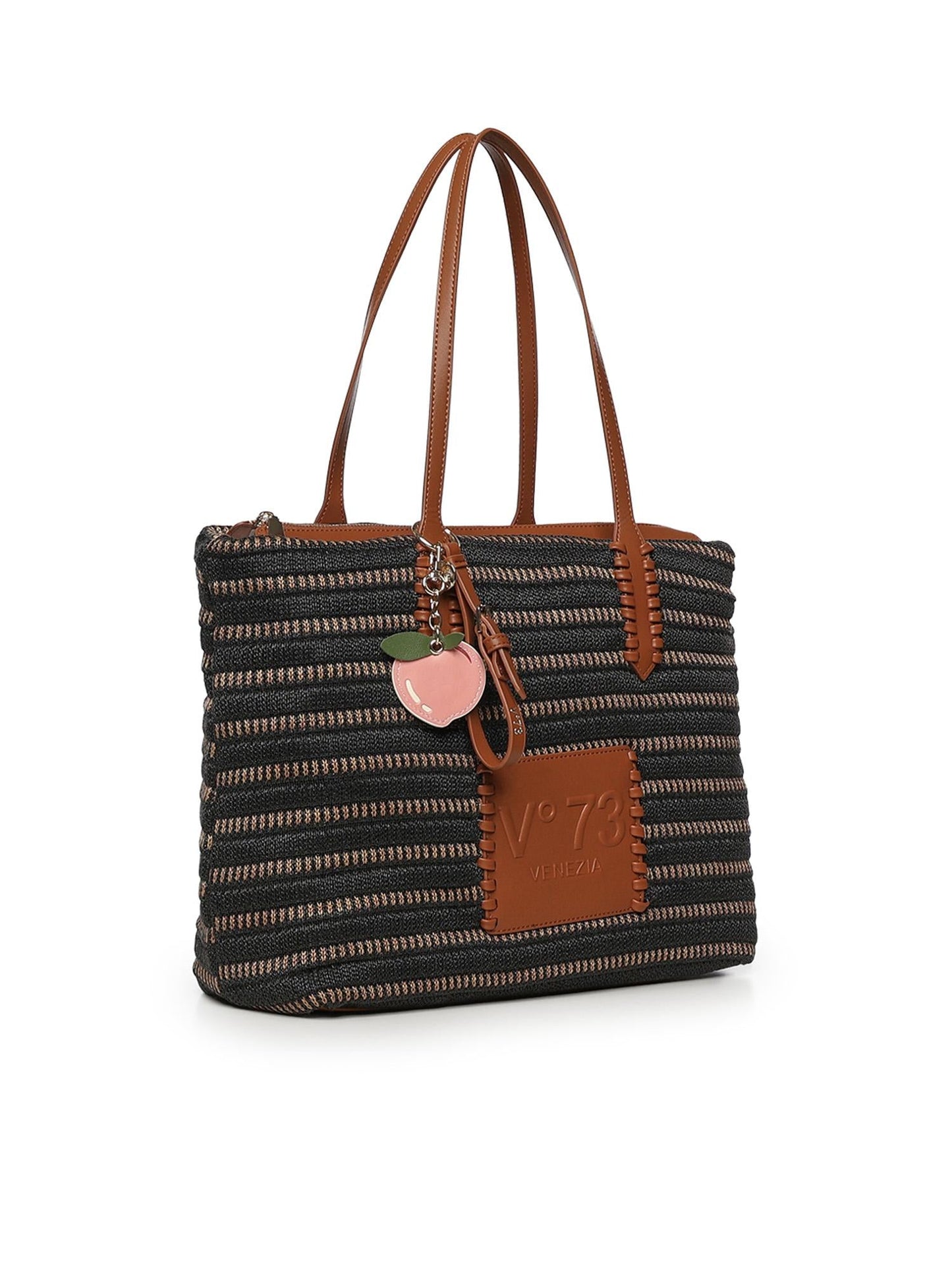 Borsa shopping Cassie con logo