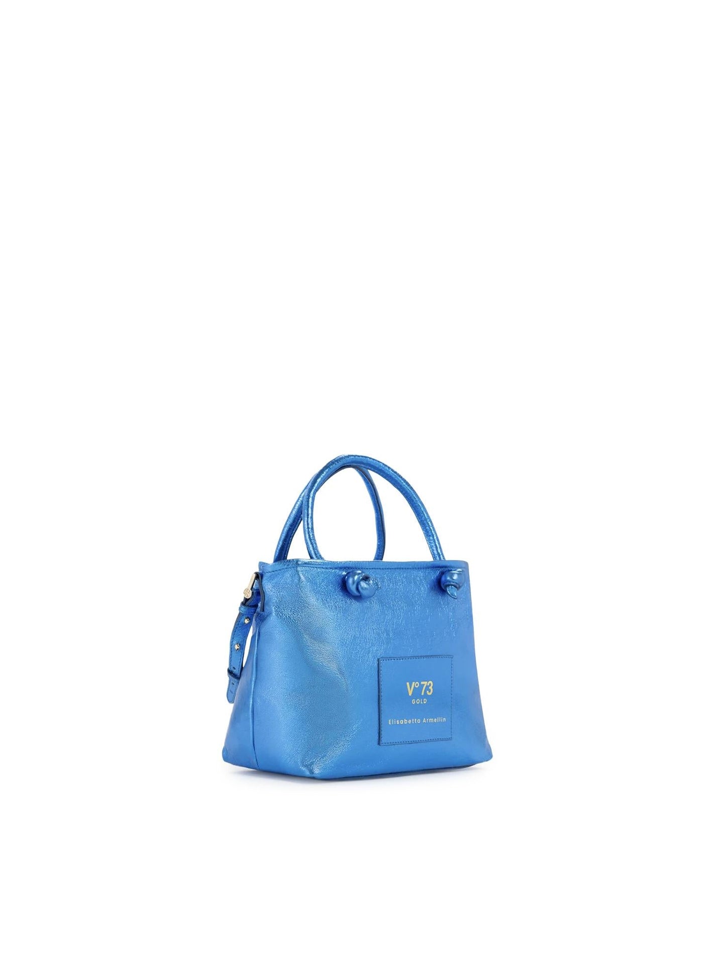Mini bag in pelle con logo