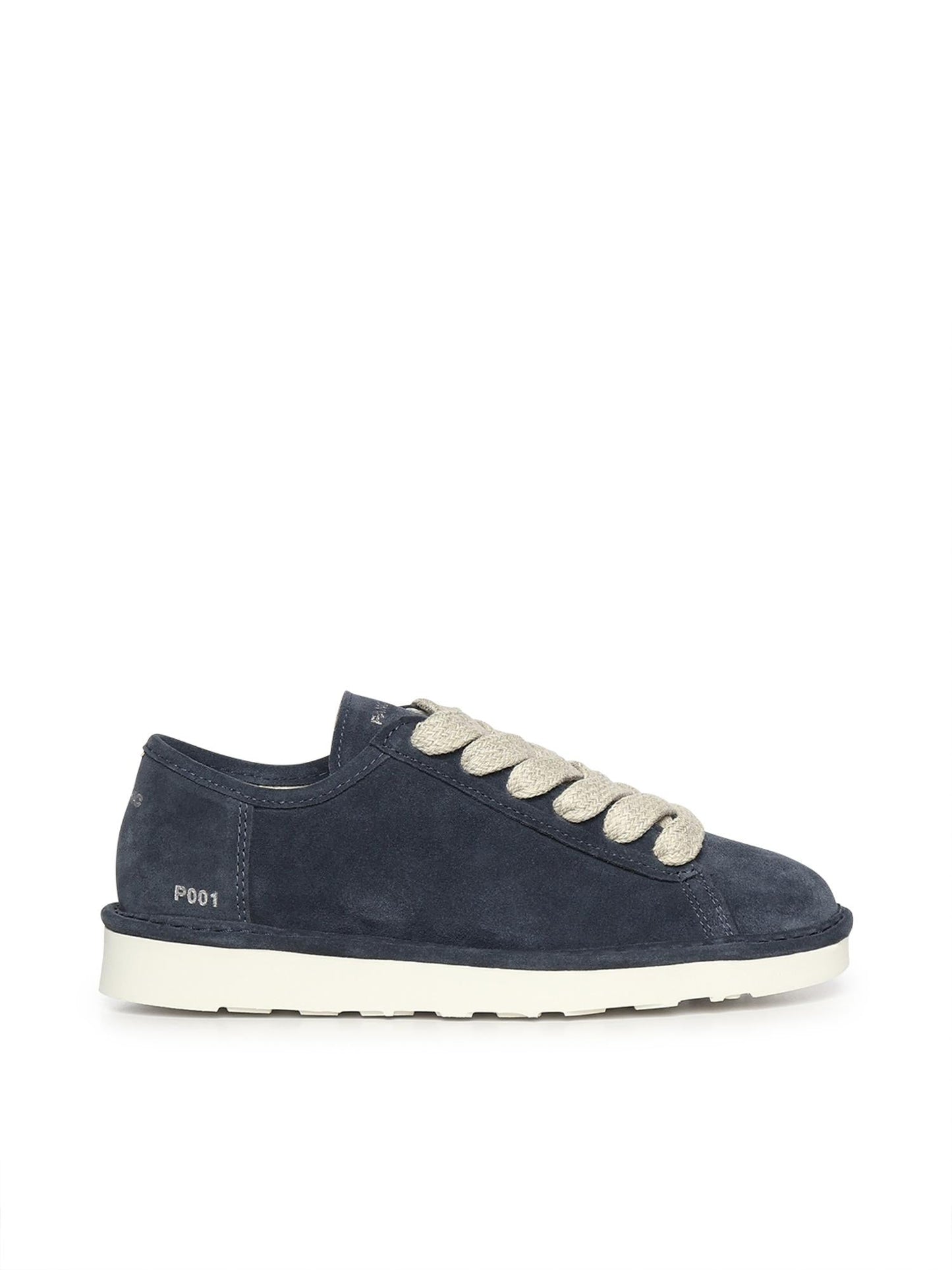 Sneaker P001 in camoscio