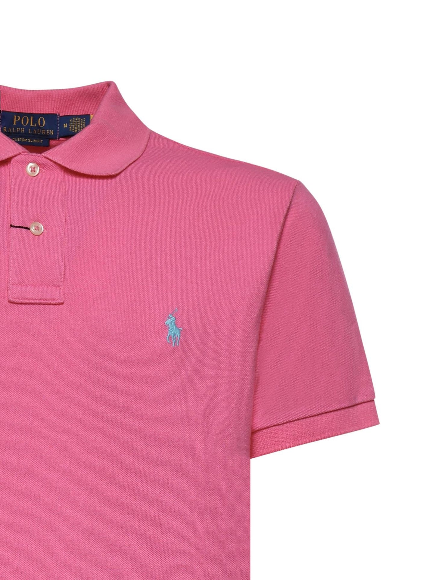 Polo in cotone con logo