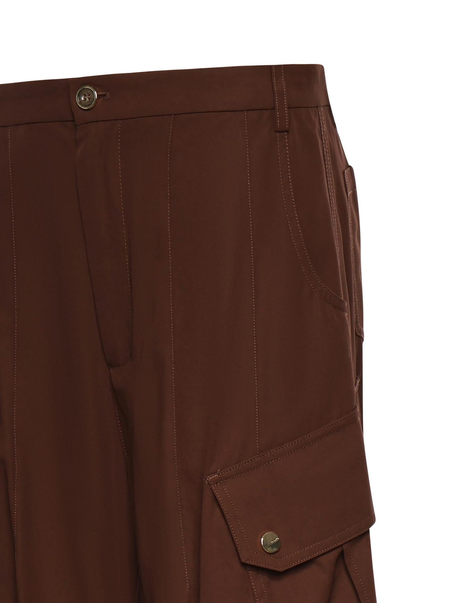 Pantaloni fluidi in cotone