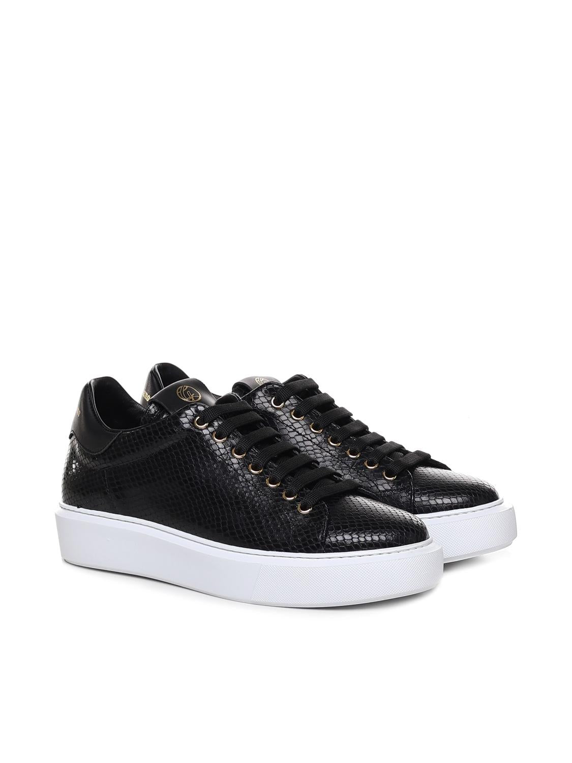 Sneakers in stampa pitone