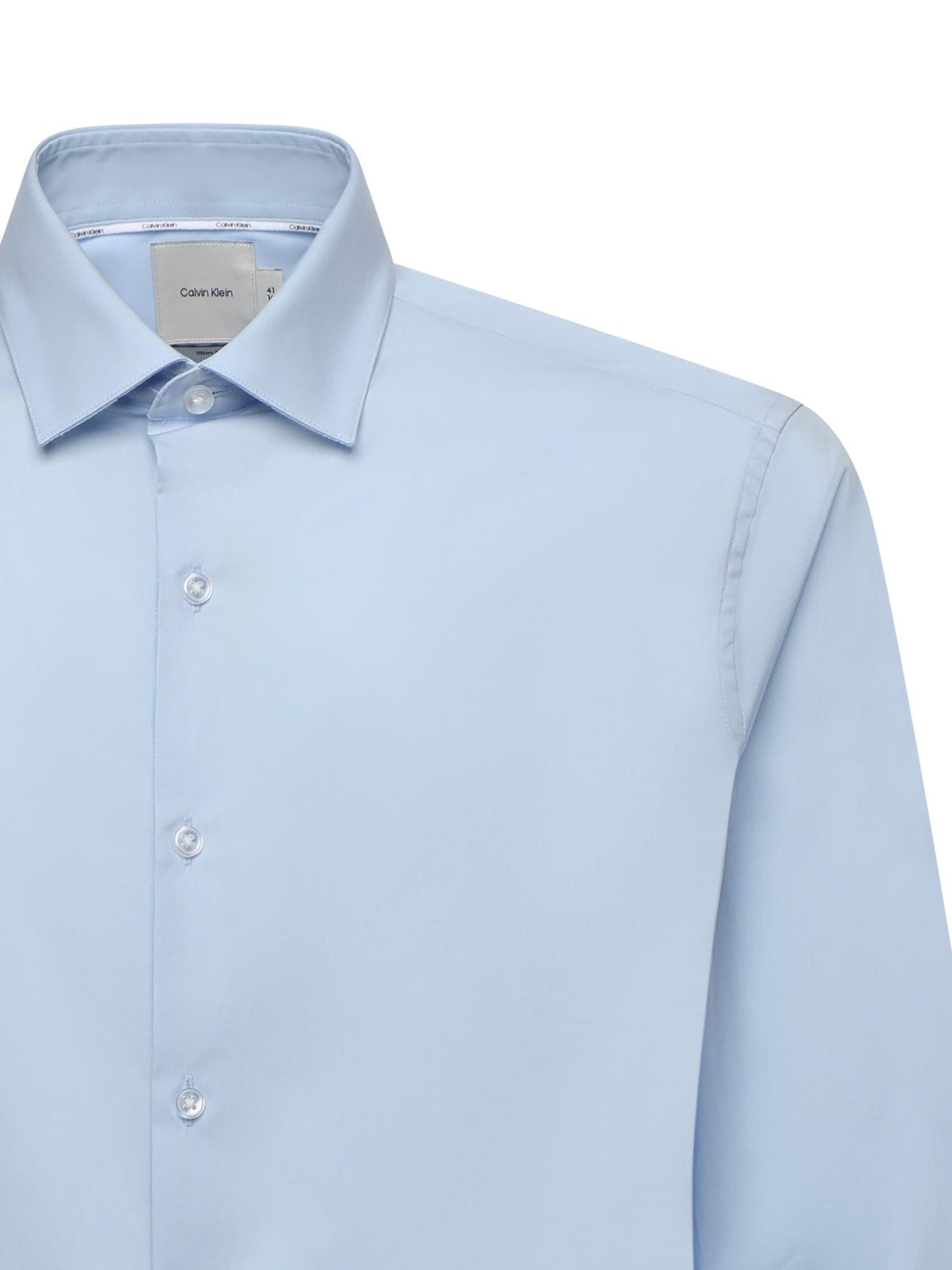 Camicia in popeline elasticizzato