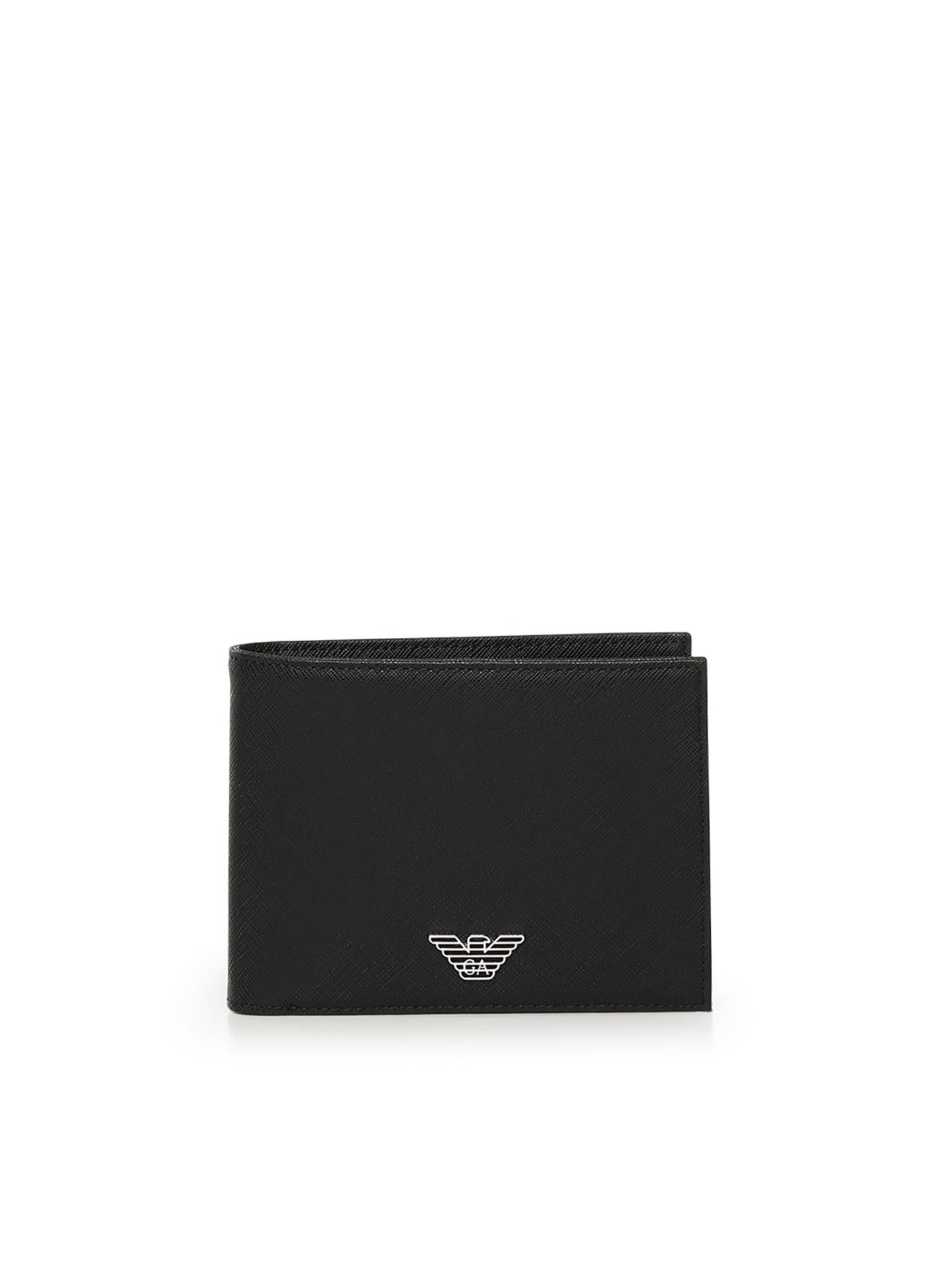 Portafoglio bifold in saffiano