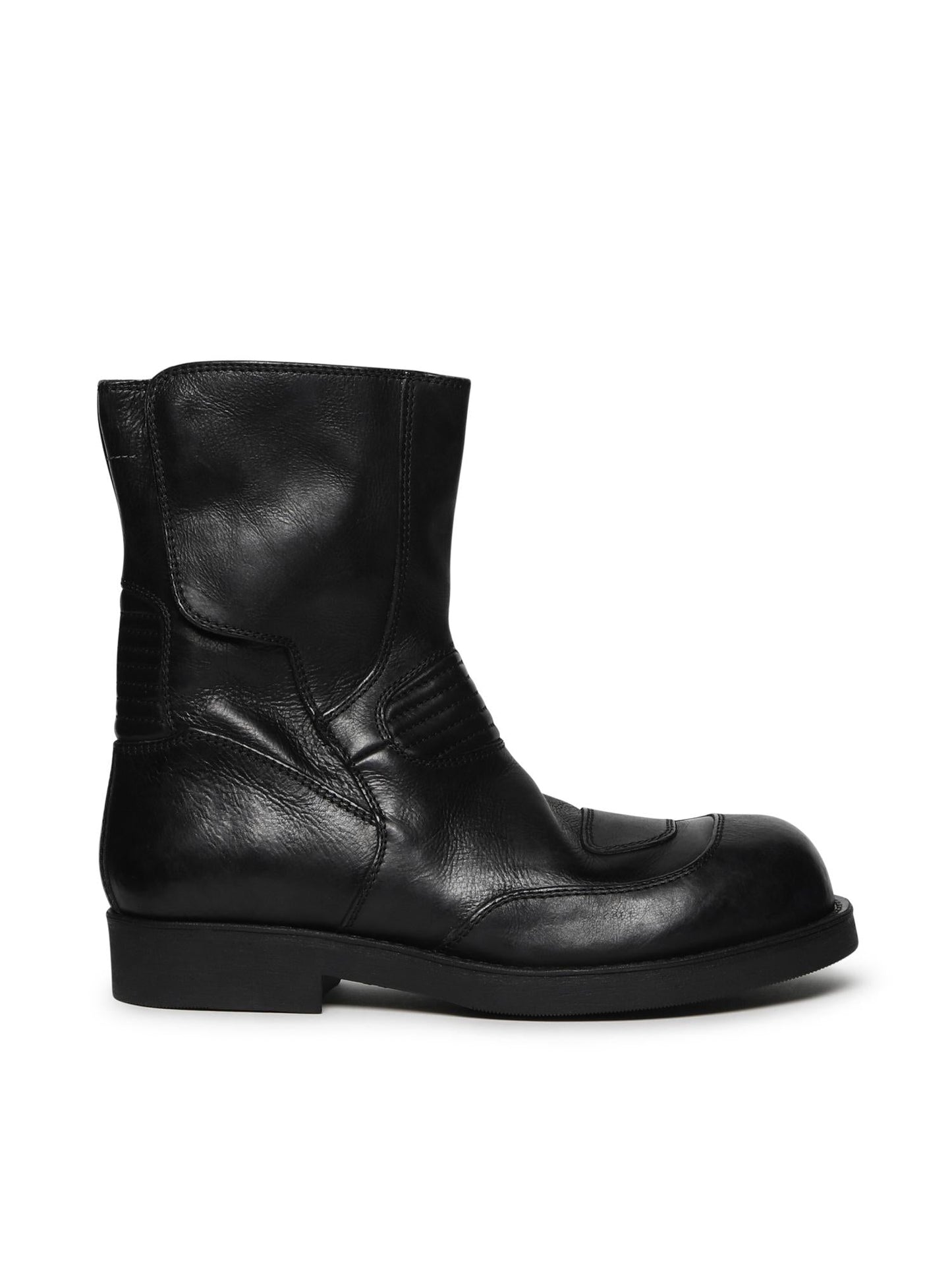 Stivaletti biker in pelle