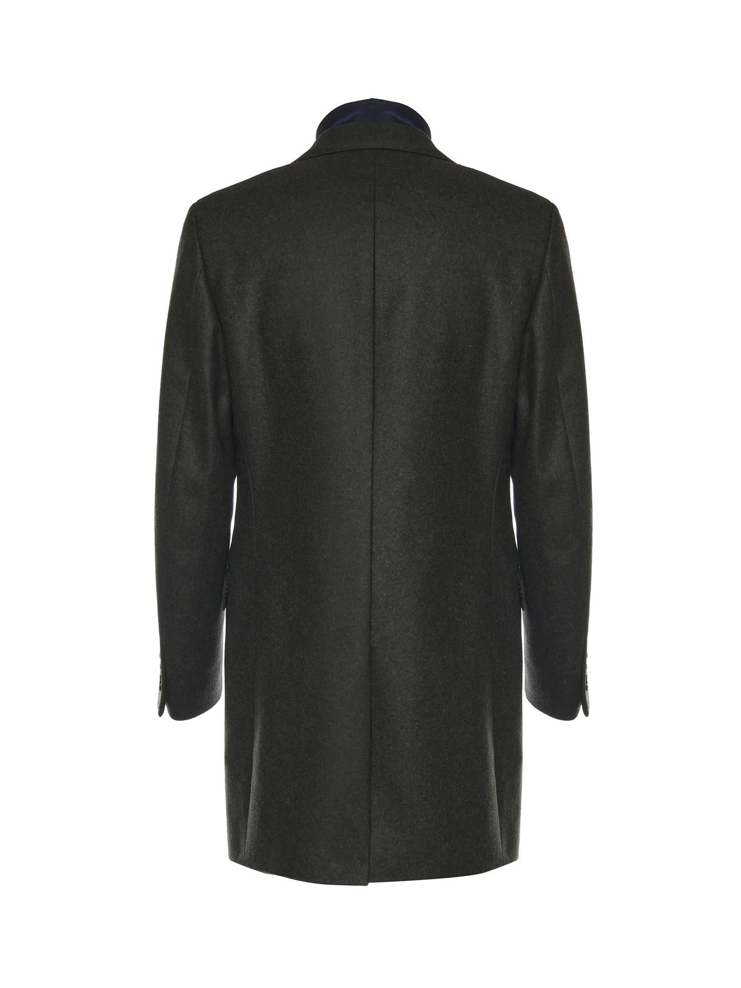 Double Coat in panno di lana e cashmere