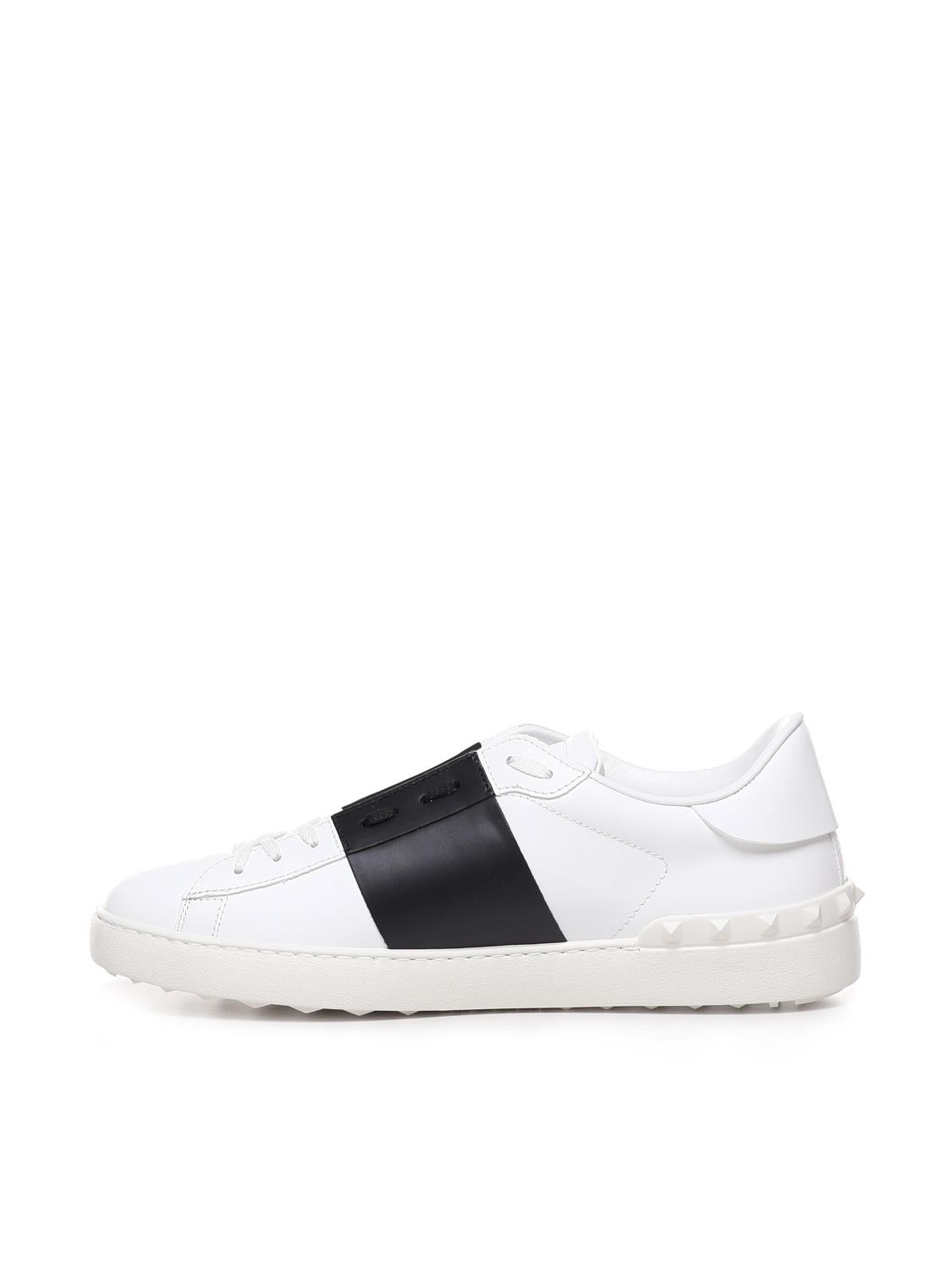 Sneaker Open in vitello
