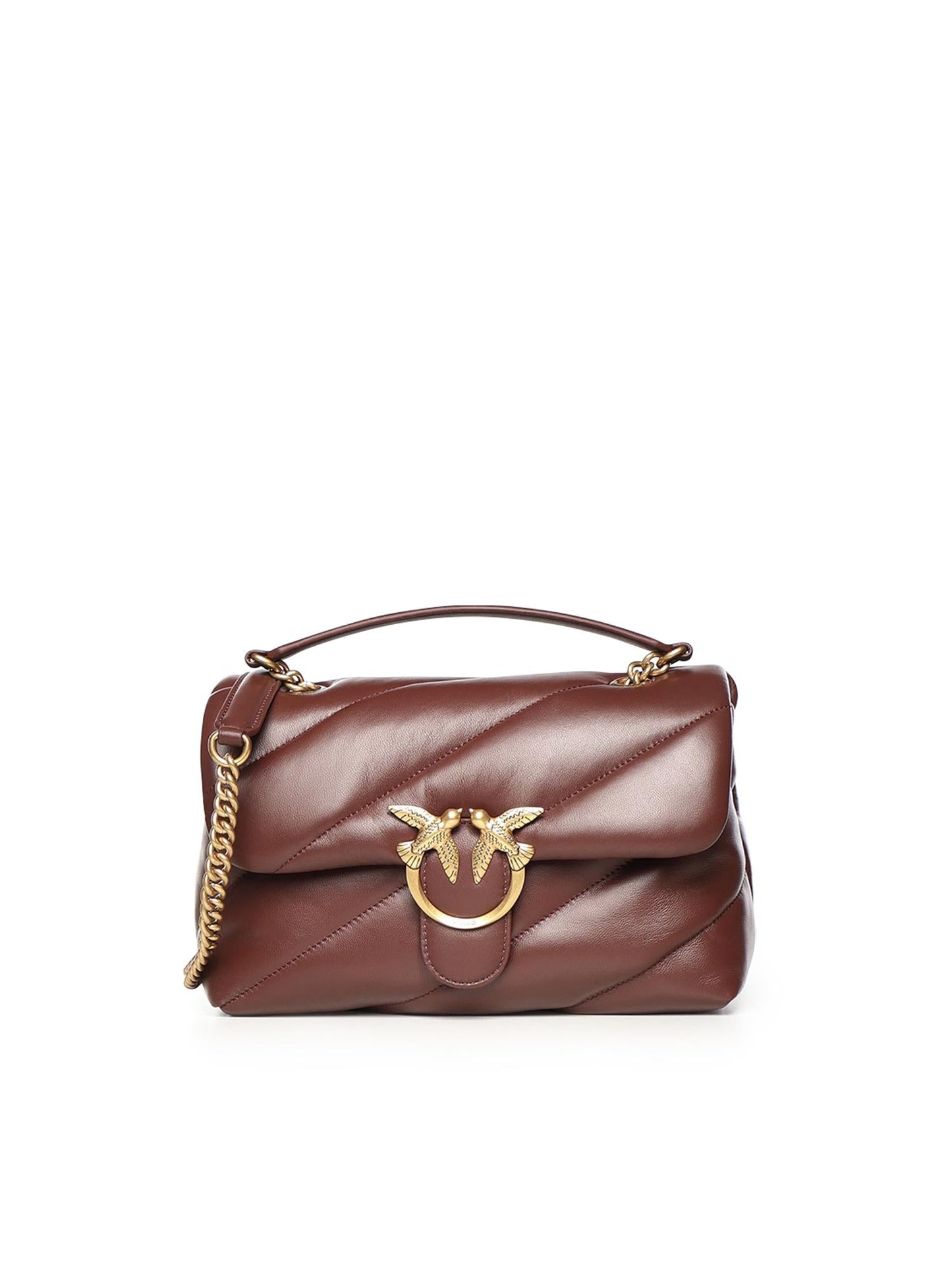 Borsa media a tracolla Love Bag Puff Maxi Quilt