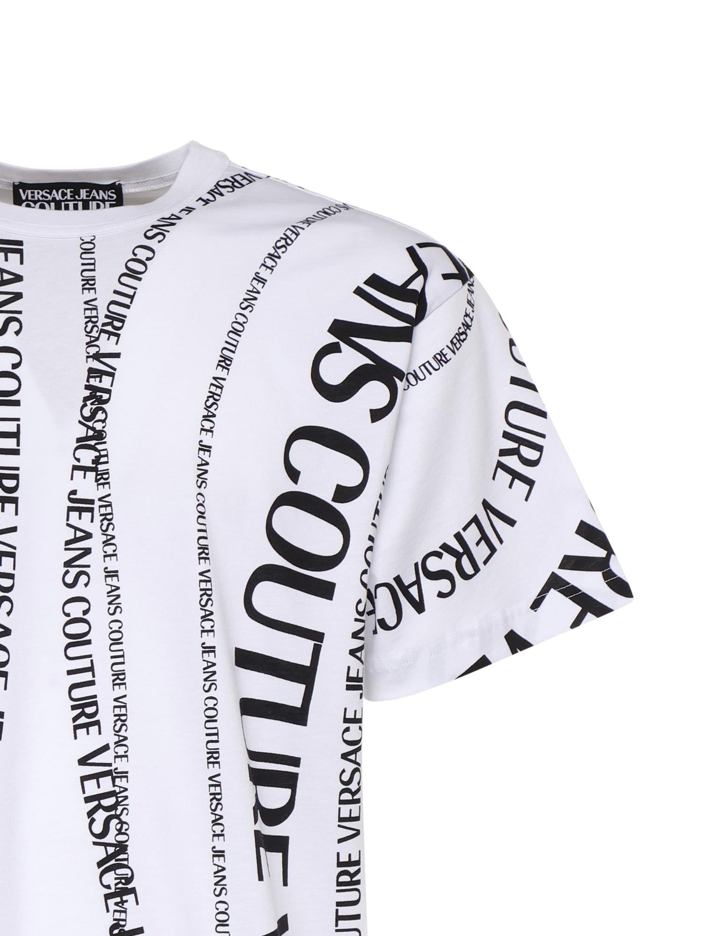 T-shirt in jersey di cotone con stampa