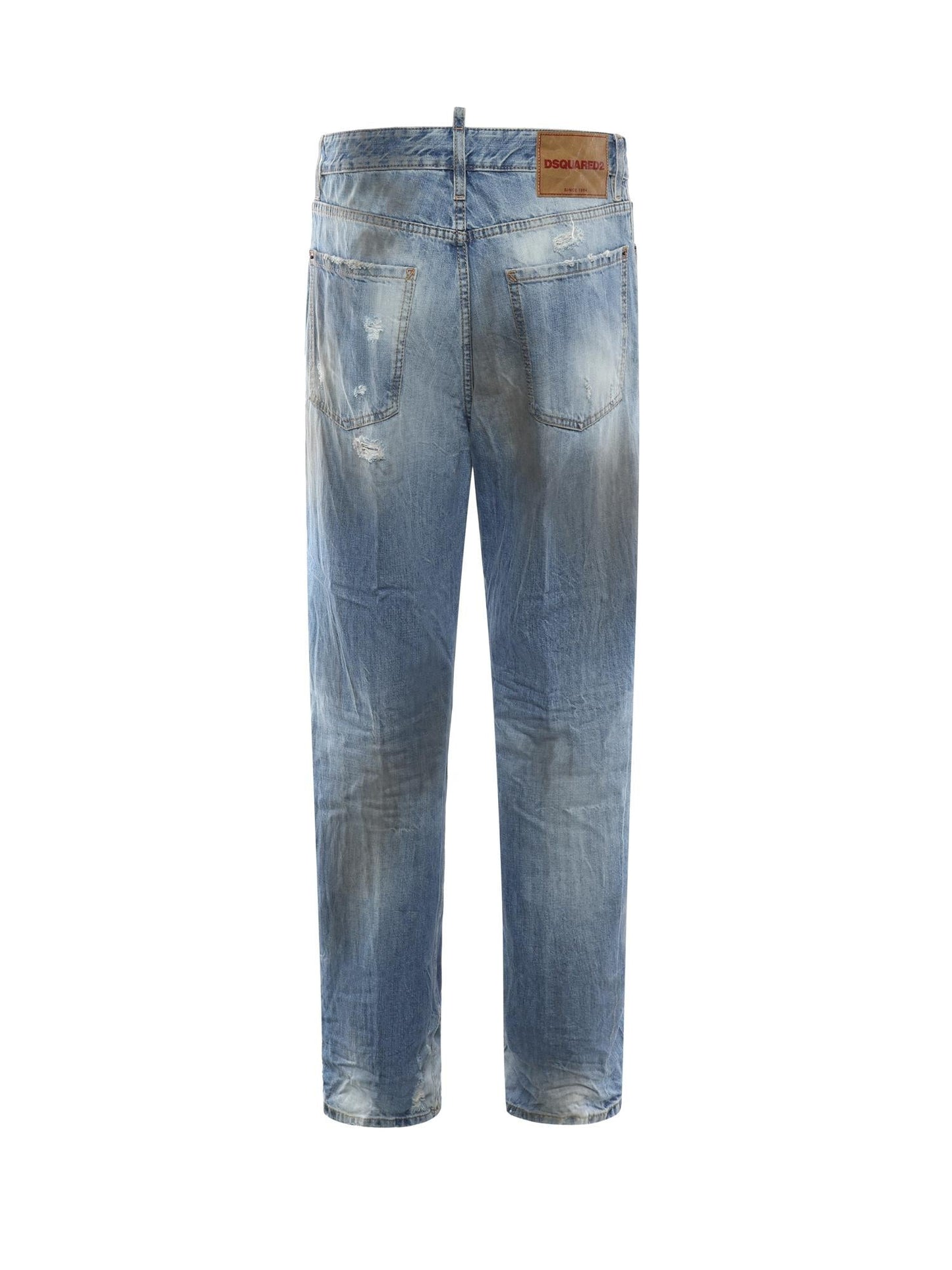 Jeans in denim di cotone
