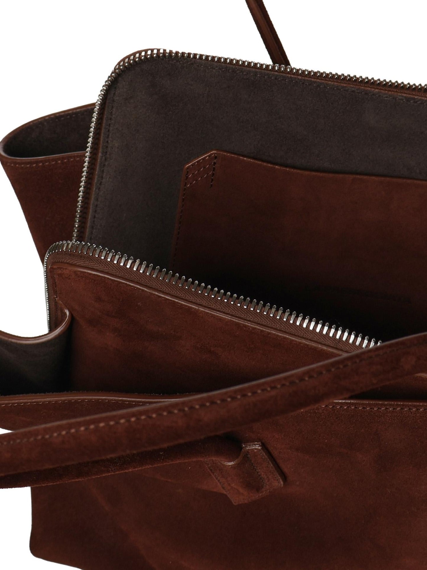 Borsa La Passeggiata Medium in suede