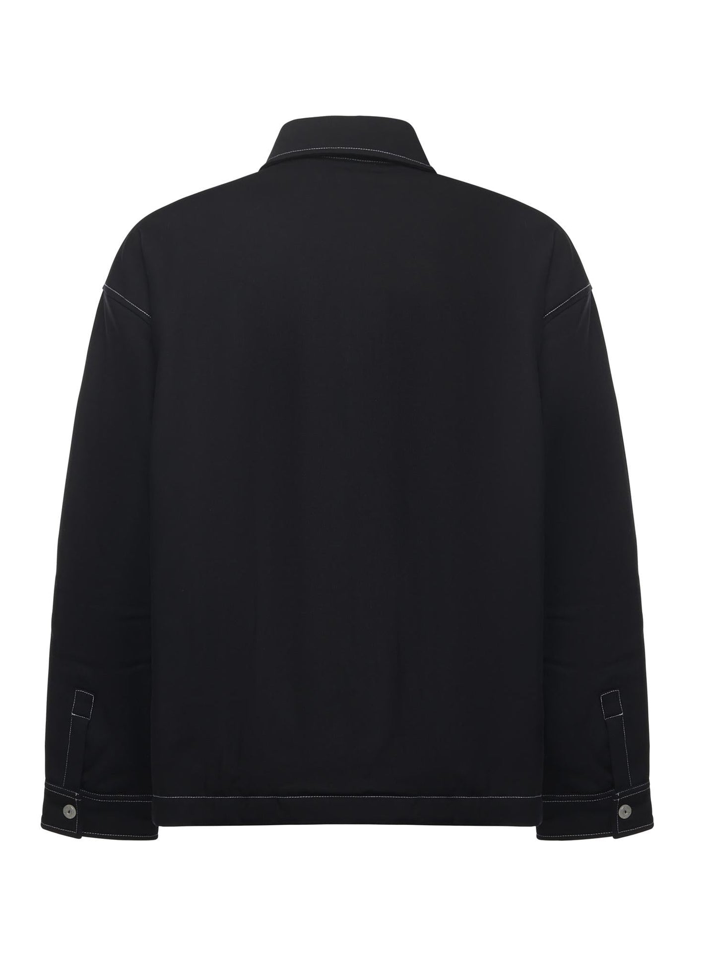 Overshirt con tasca sul petto