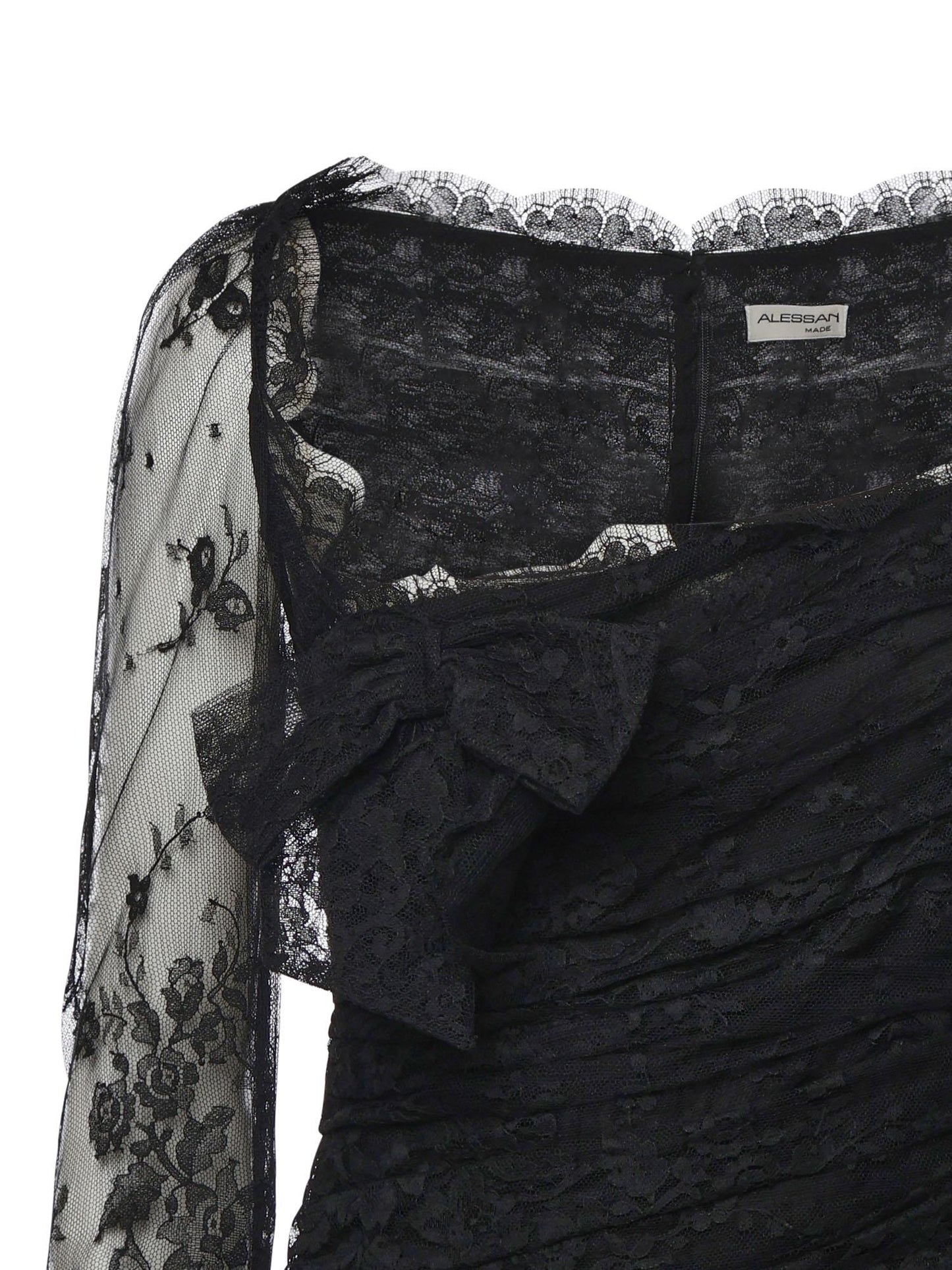 Abito mini drappeggiato