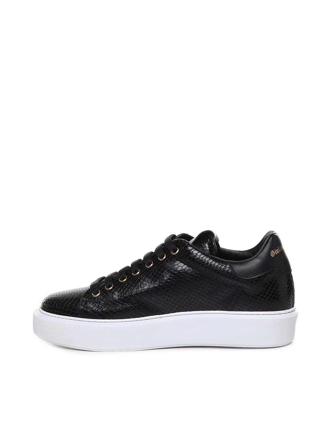 Sneakers in stampa pitone