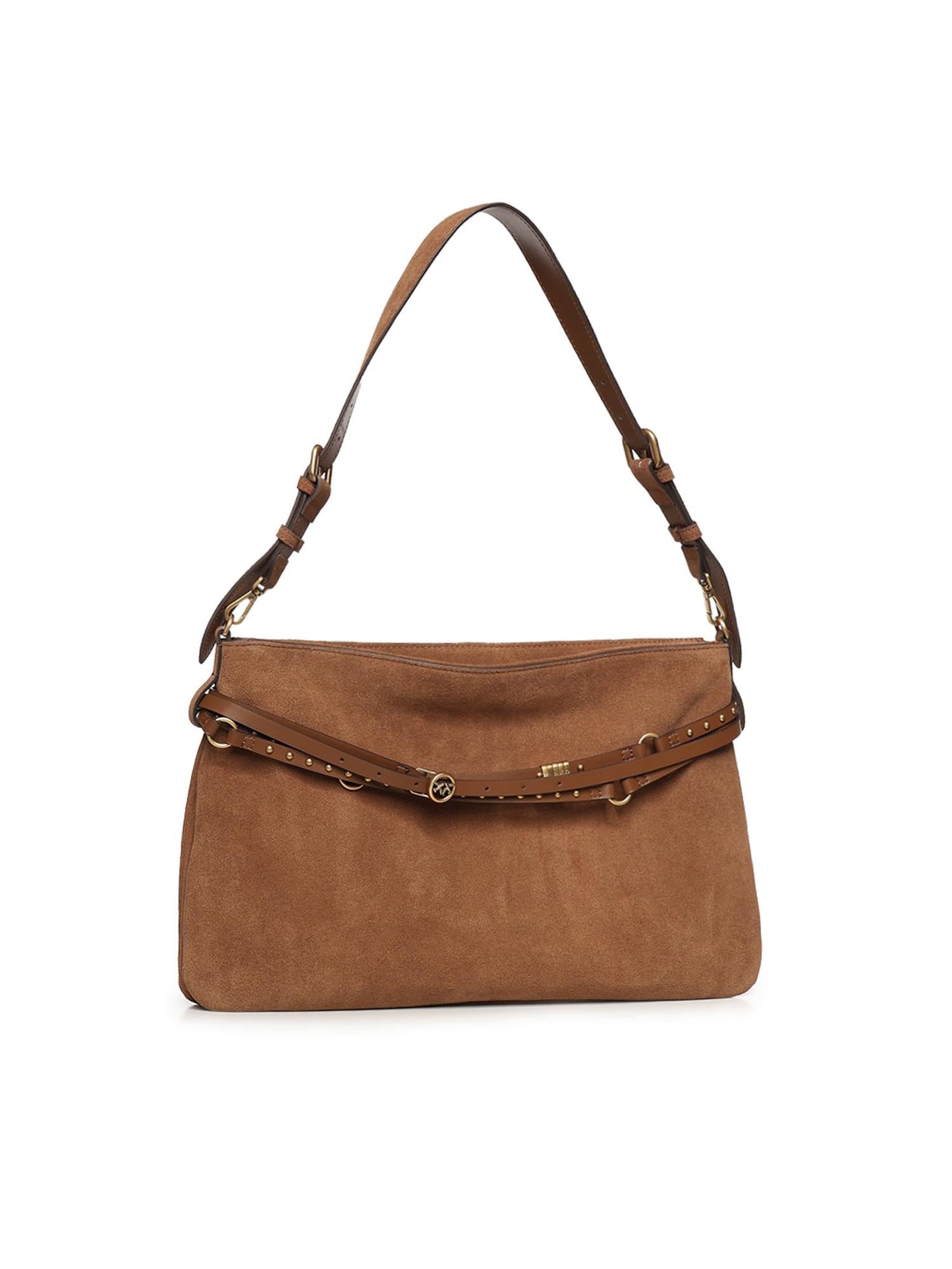 Borsa a spalla grande Belt Bag Big in suede