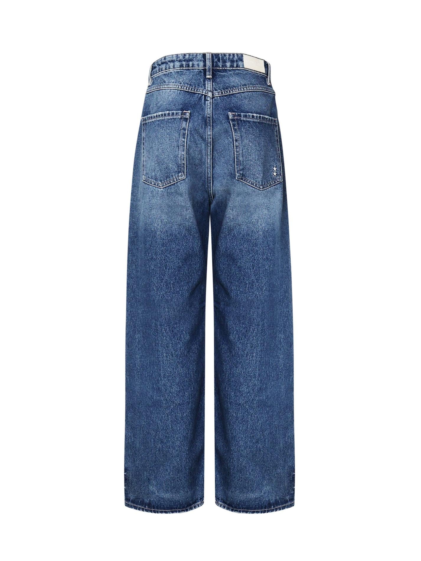 Jeans Rose in denim di cotone