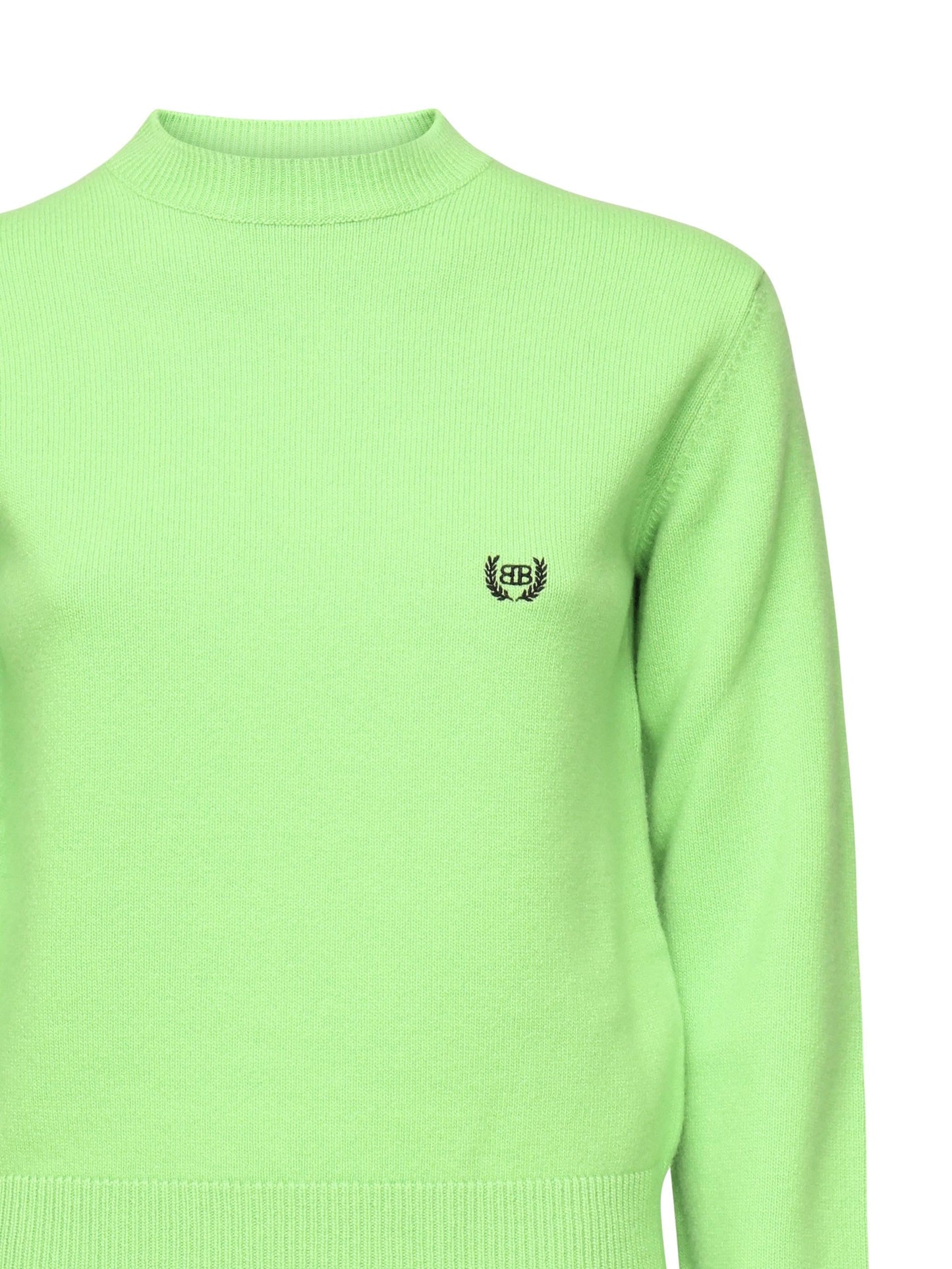 Maglione girocollo con logo