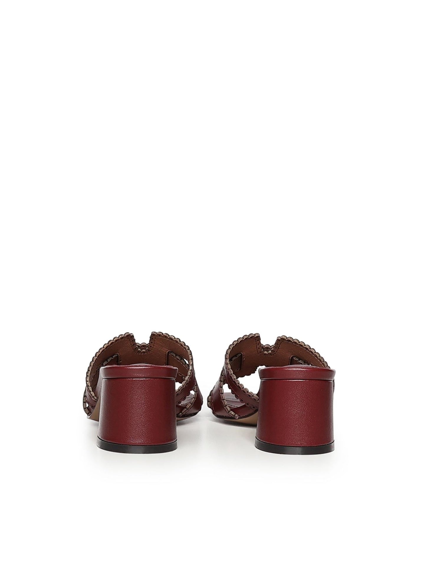 Mules Holly in pelle