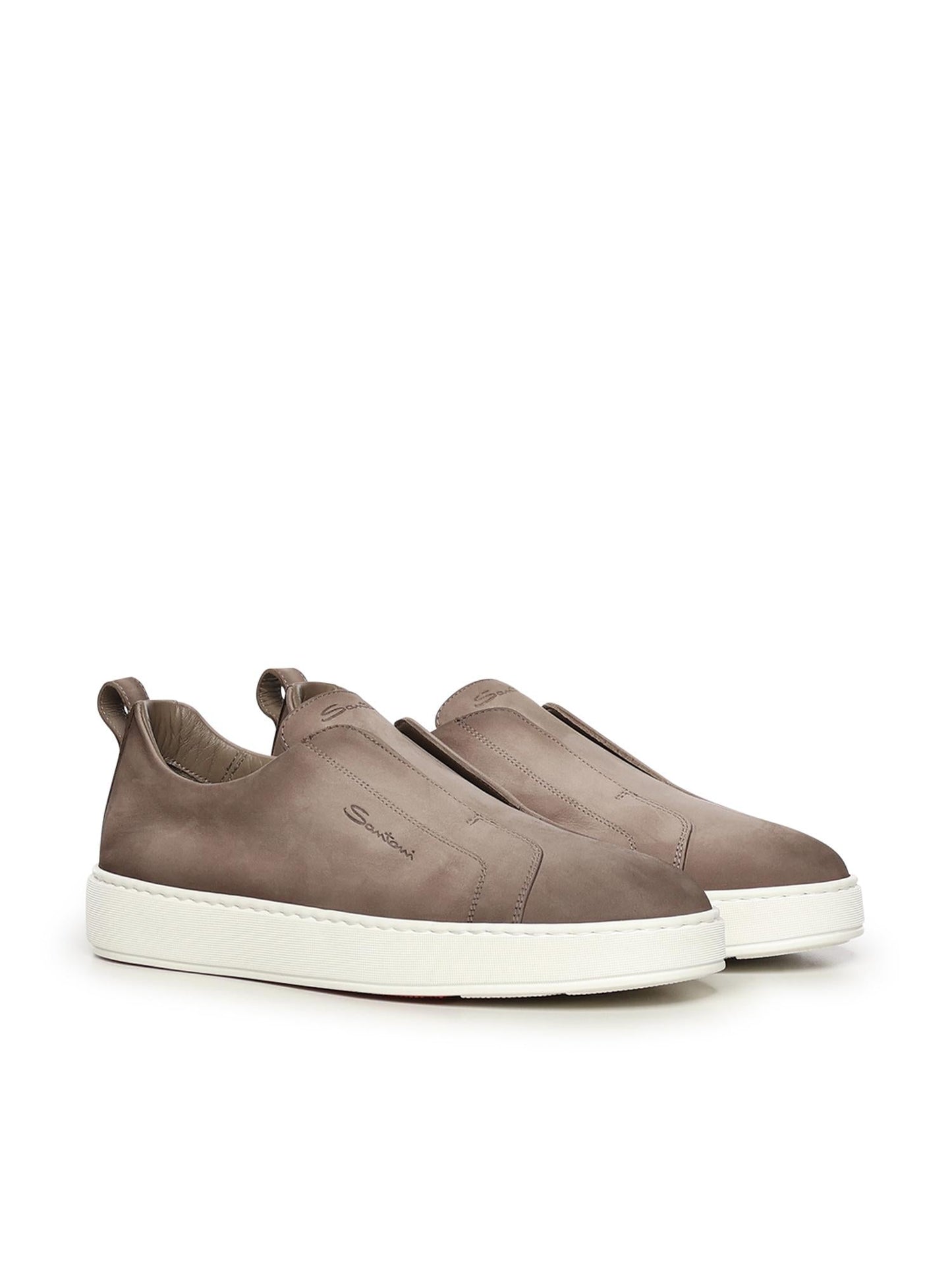 Sneaker slip-on in nabuk