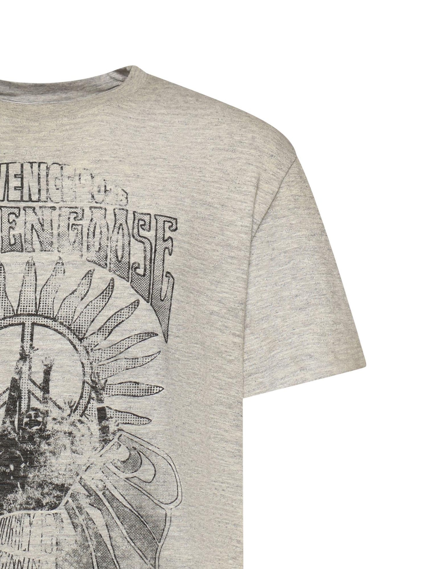 T-shirt in jersey con stampa