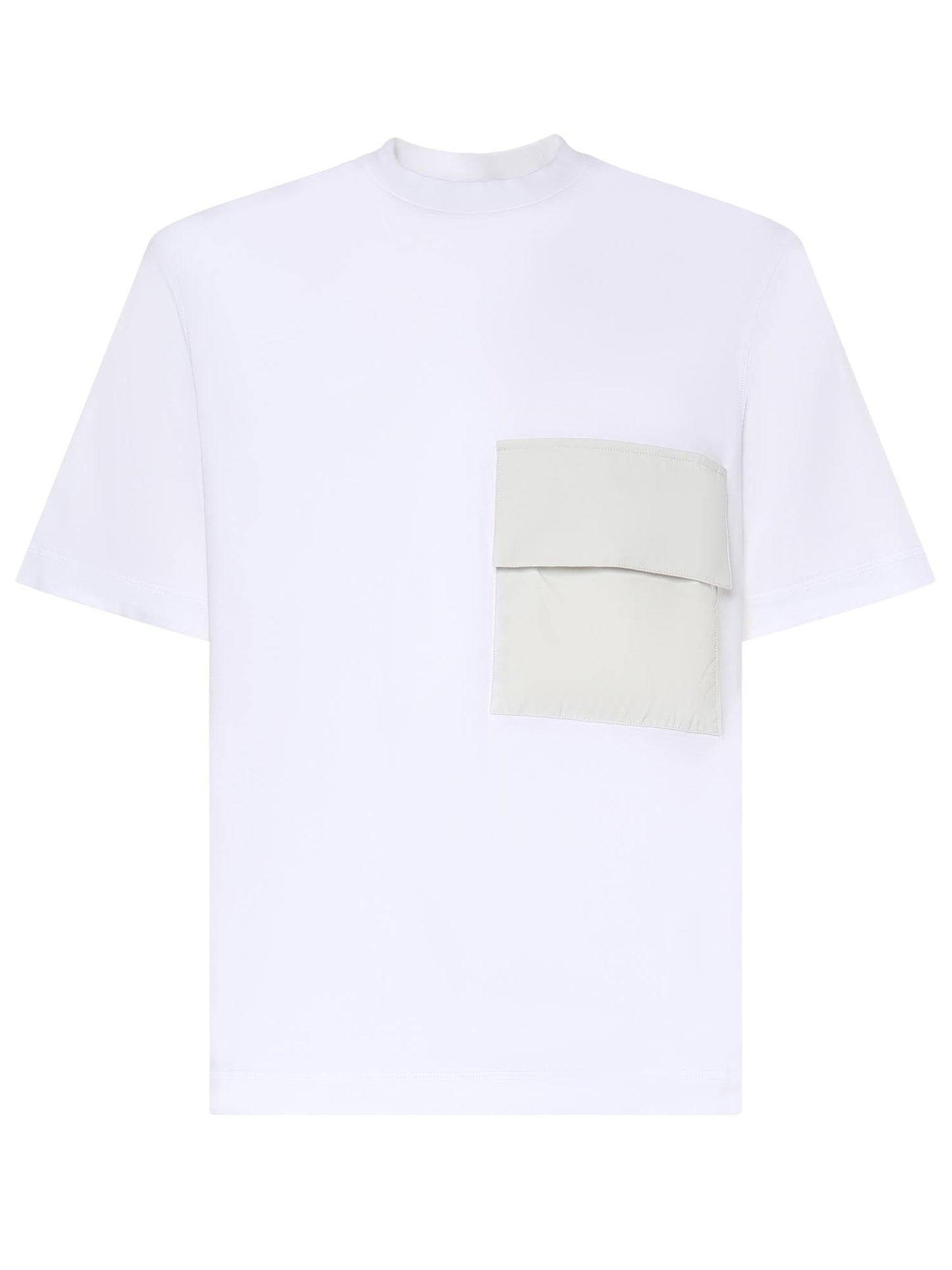 T-shirt in cotone con taschino