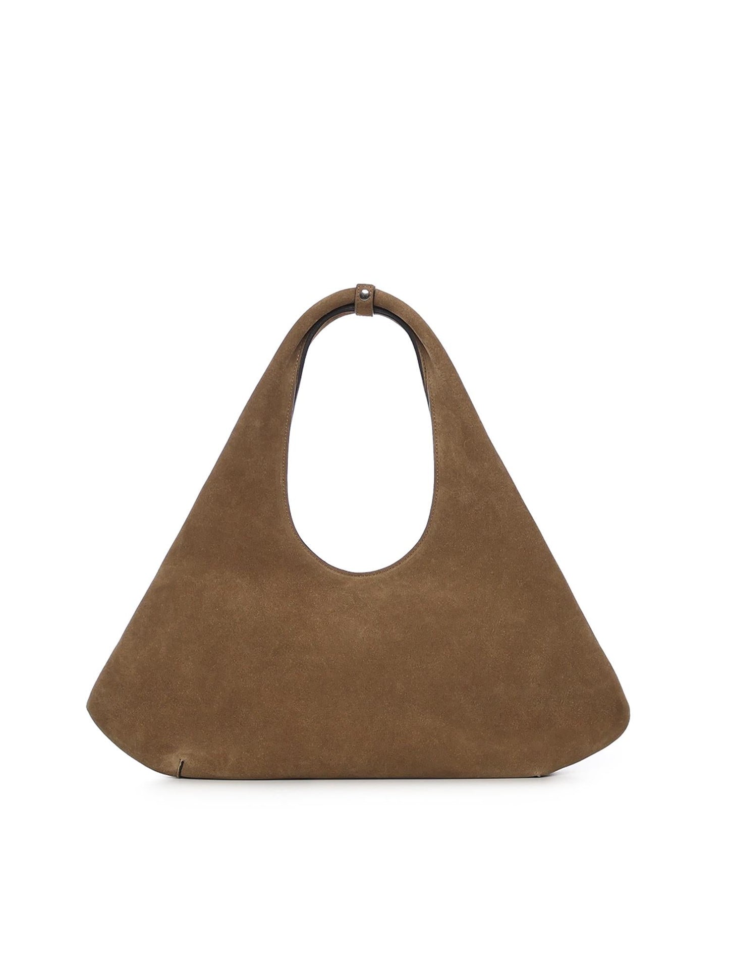 Borsa Folded in pelle scamosciata