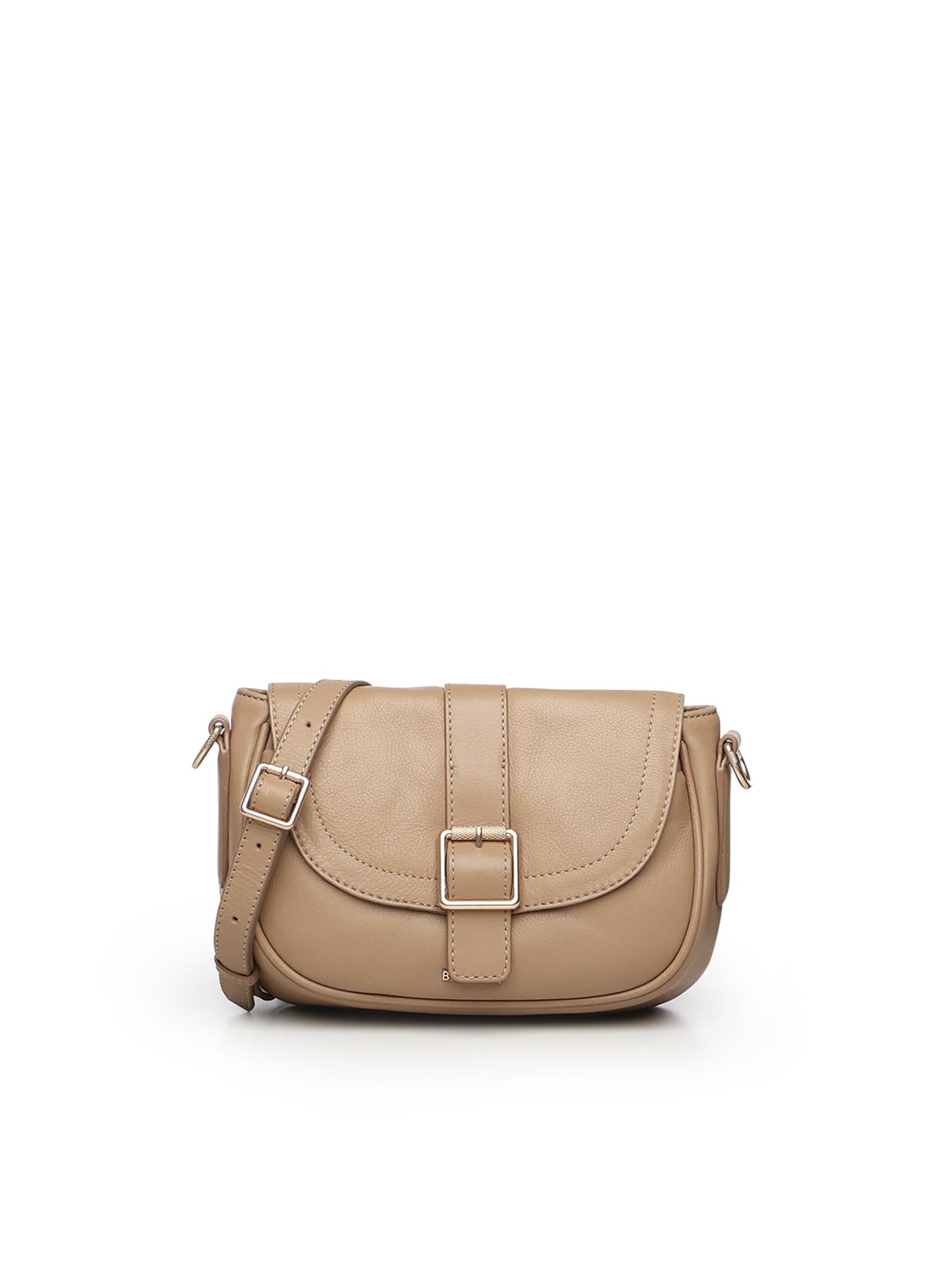 Mini bag a tracolla in pelle