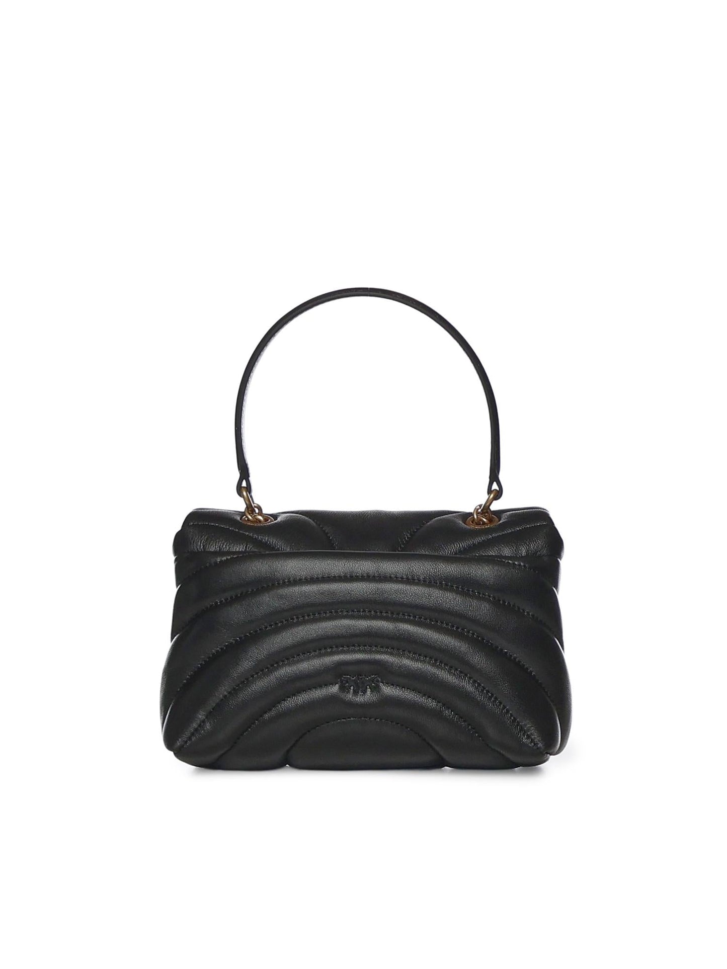 Mini bag Love Bag Puff Butterfly a tracolla in nappa