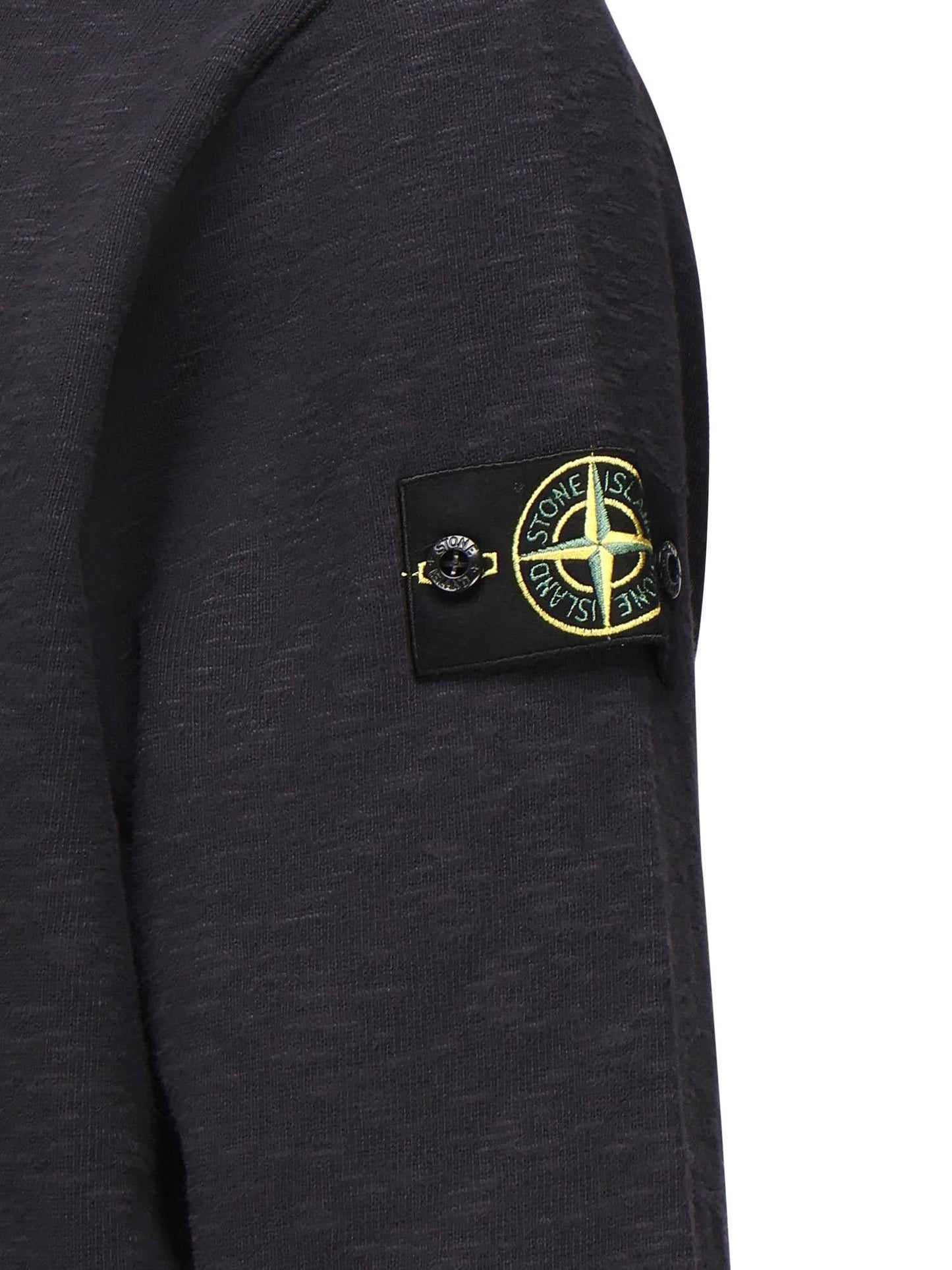 Felpa con logo in jersey di cotone