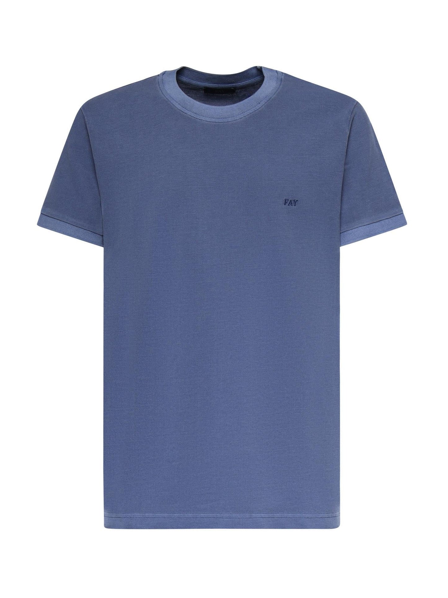 T-shirt in piquet di cotone